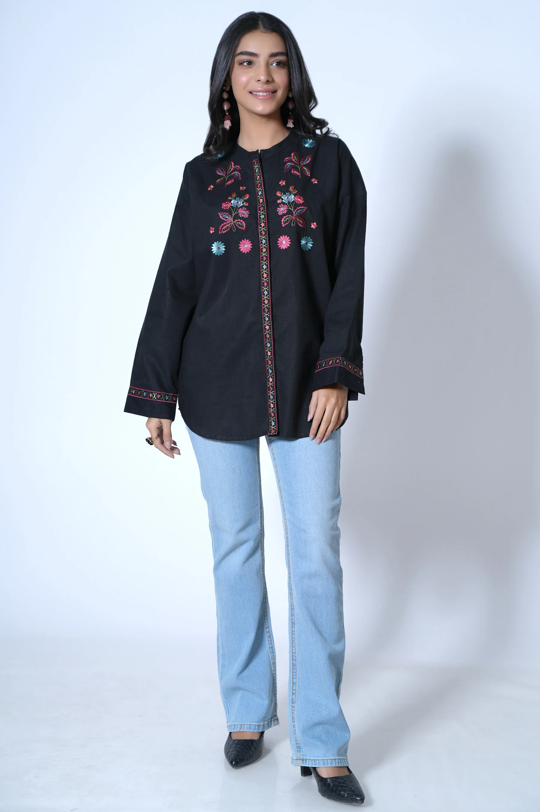 Stitched 1 Piece Cotton Slub Top - Image 5