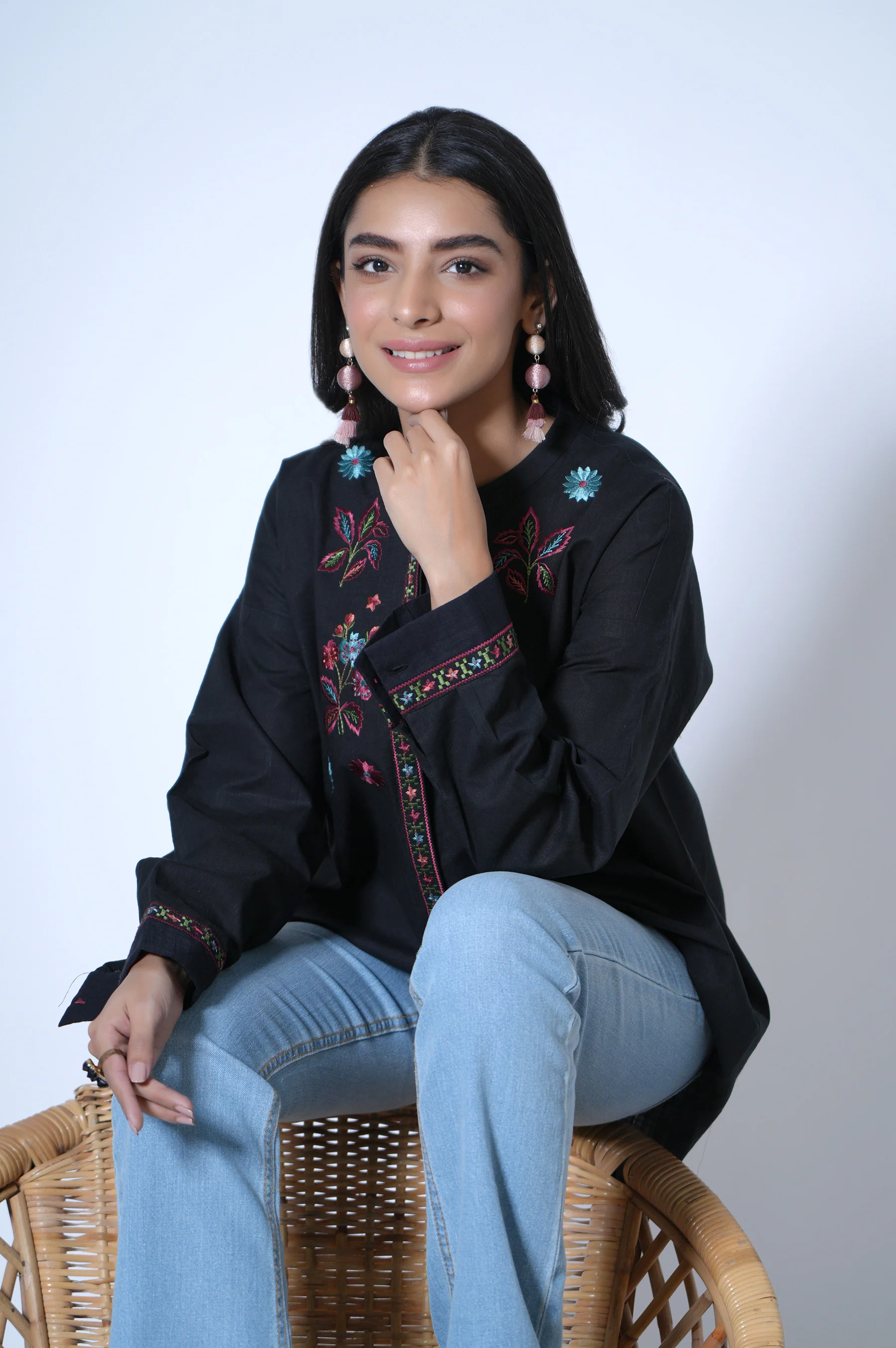 Stitched 1 Piece Cotton Slub Top - Image 6