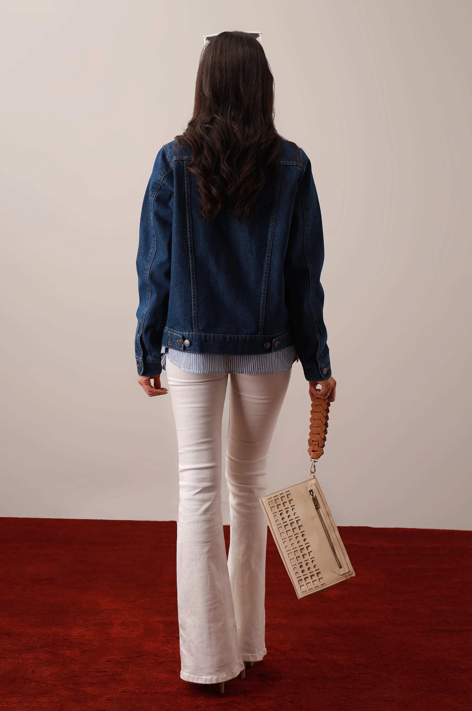 Dark Blue Denim Jacket - Image 4