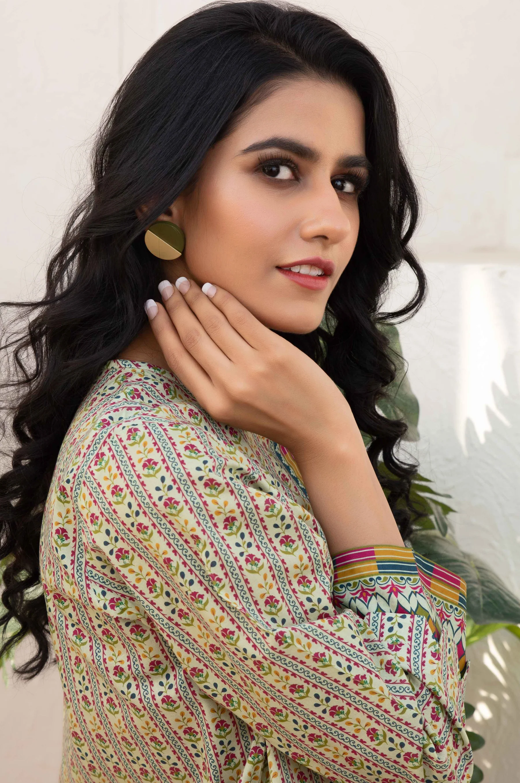 Stitched 1 Piece Digital Printed Doria Lawn Shirt - Image 4