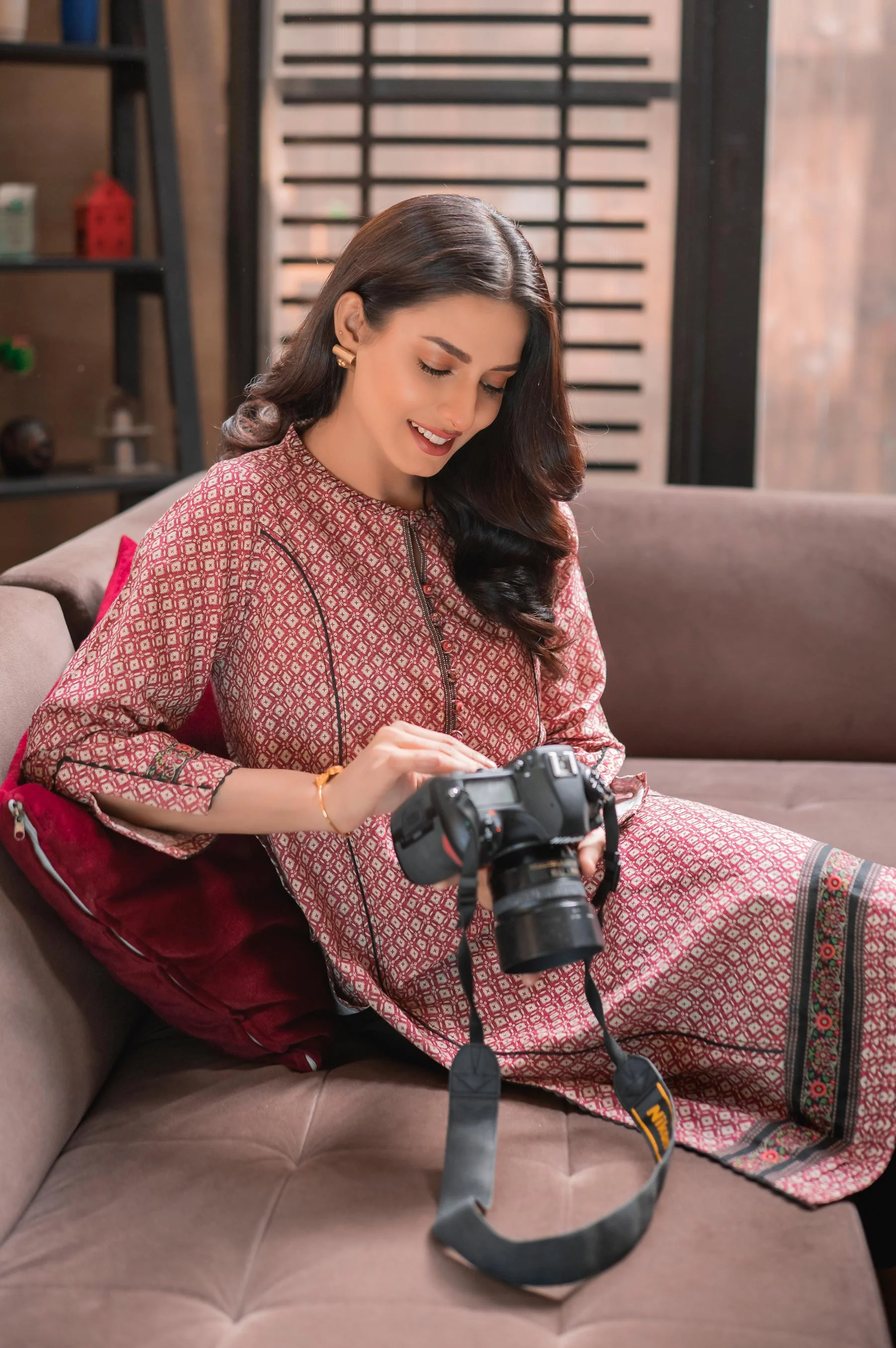 Stitched 1 Piece Digital Printed Khaddar Shirt - Image 4