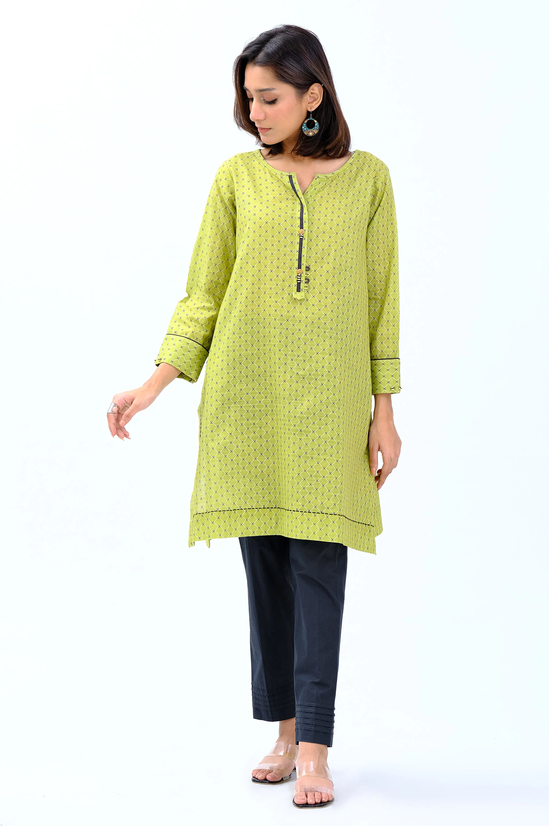 Stitched 1 Piece Digital Printed Khaddar Shirt - Image 2