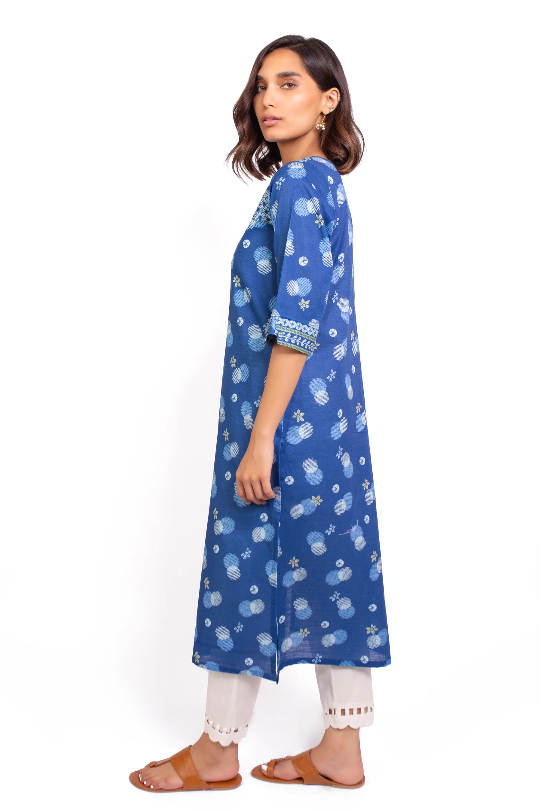 Stitched 1 Piece Digital Printed Khaddar Shirt - Image 3