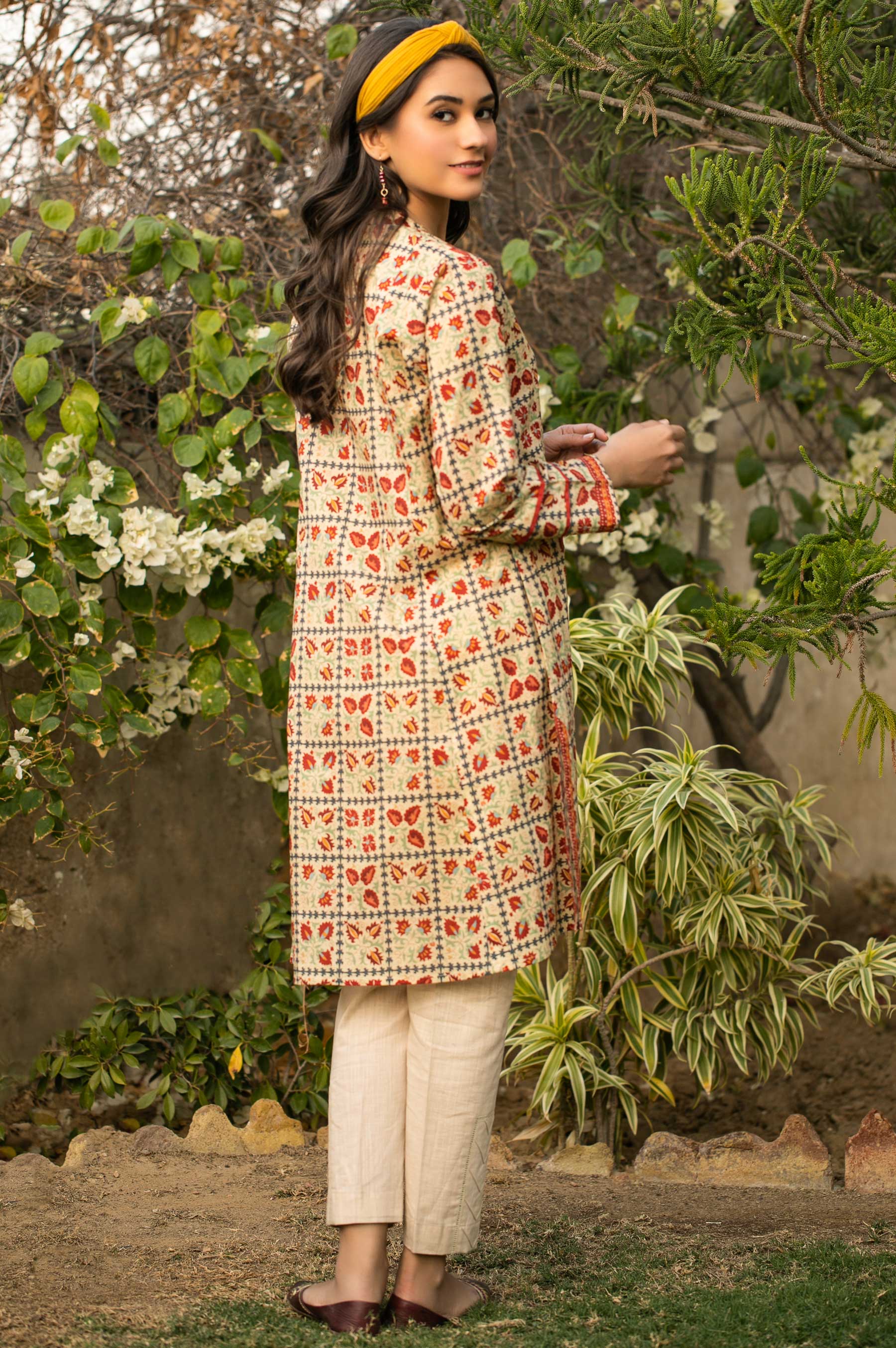 Stitched 1 Piece Digital Printed Lawn Shirt - Image 2