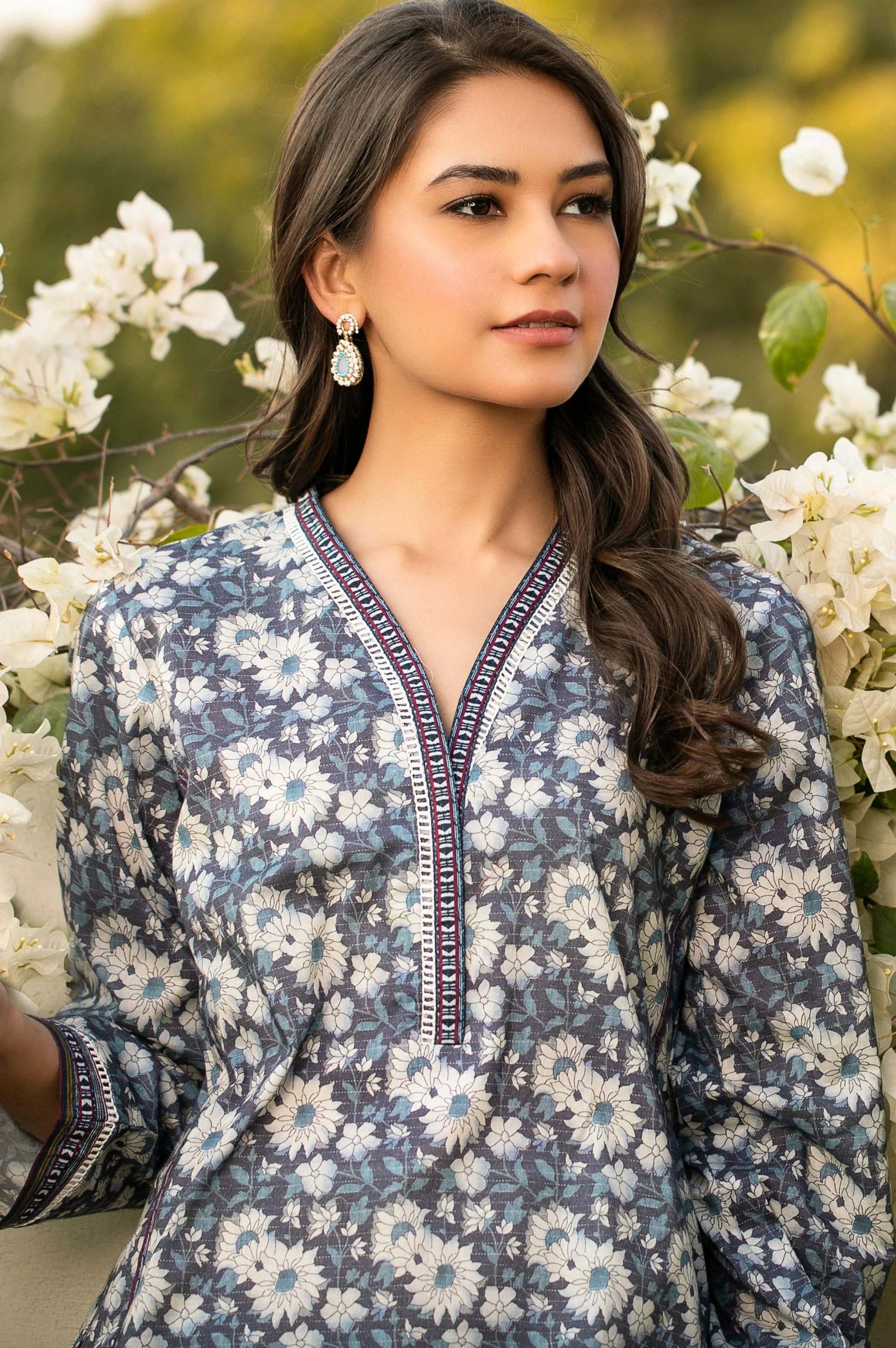 Stitched 1 Piece Digital Printed Lawn Shirt - Image 5