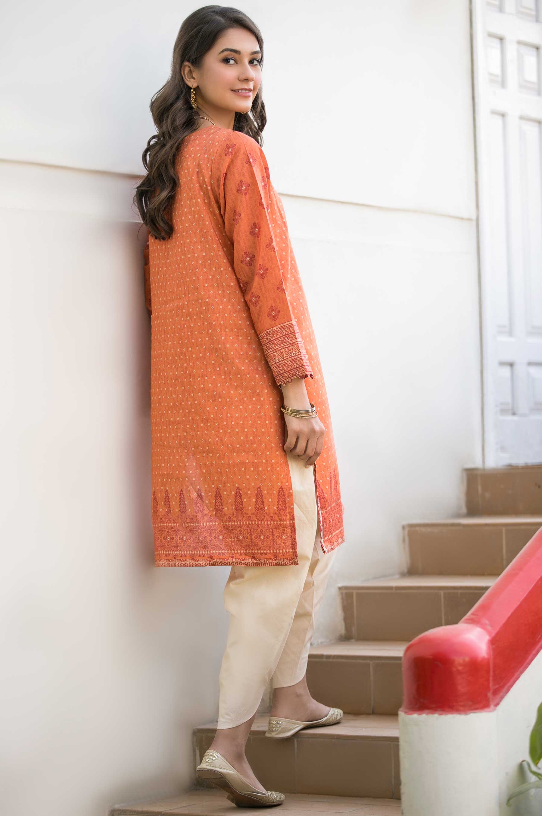 Stitched 1 Piece Digital Printed Lawn Shirt - Image 2