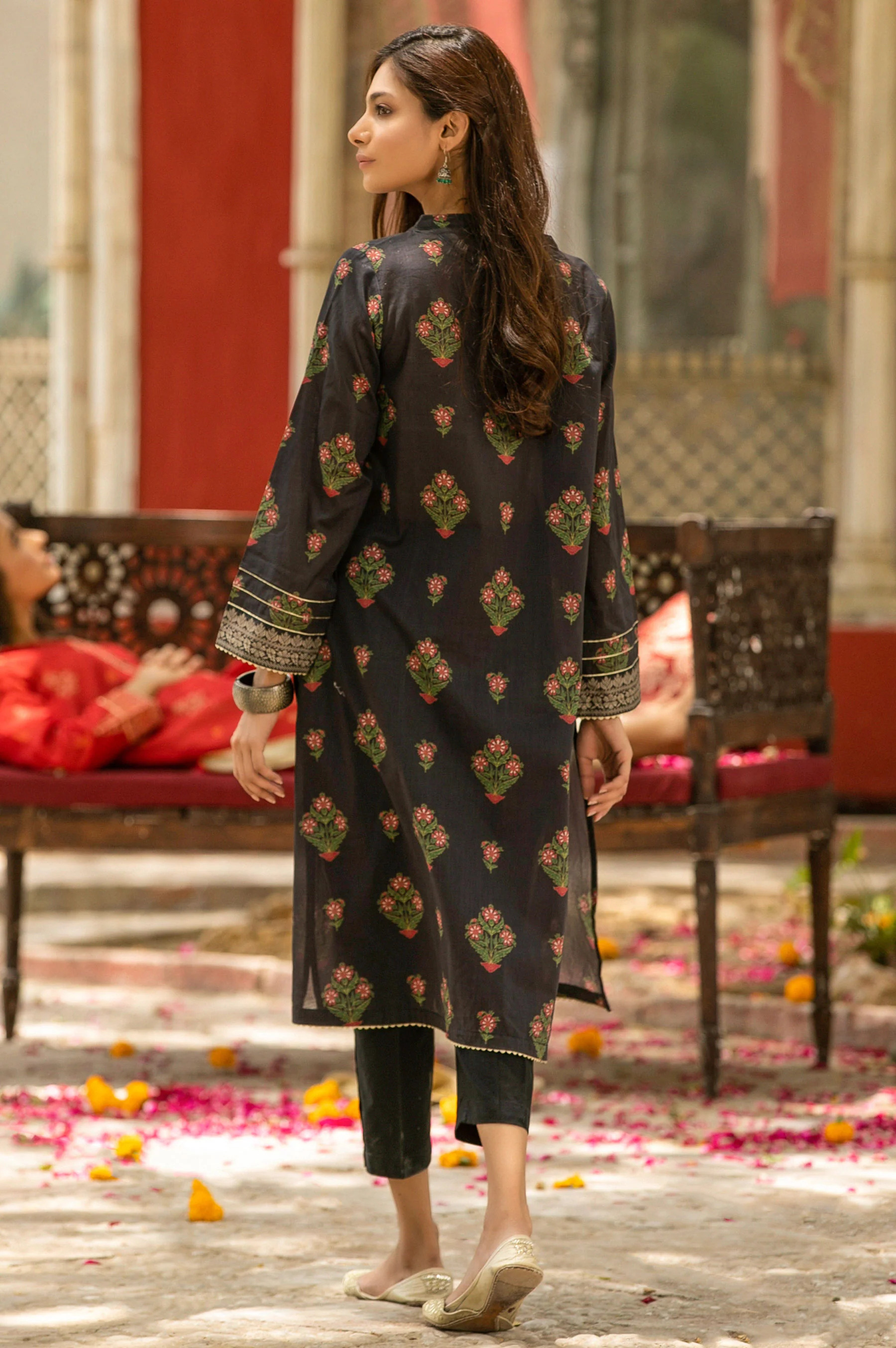 Stitched 1 Piece Digital Printed Lawn Shirt - Image 2