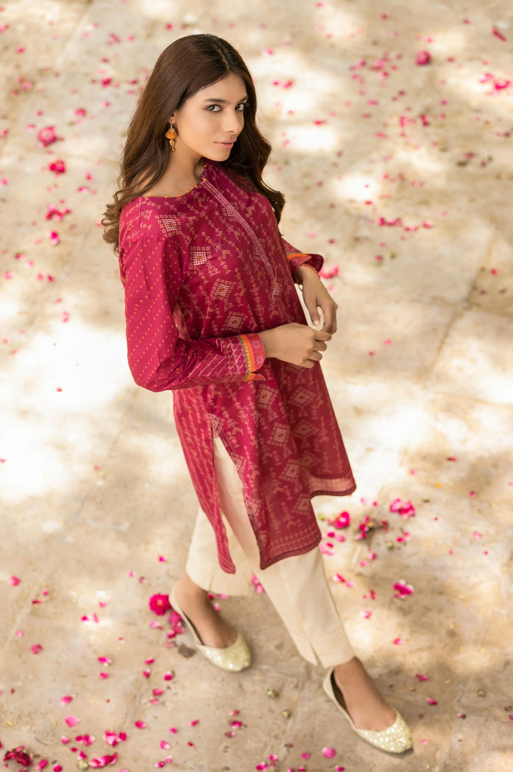 Stitched 1 Piece Digital Printed Lawn Shirt - Image 4