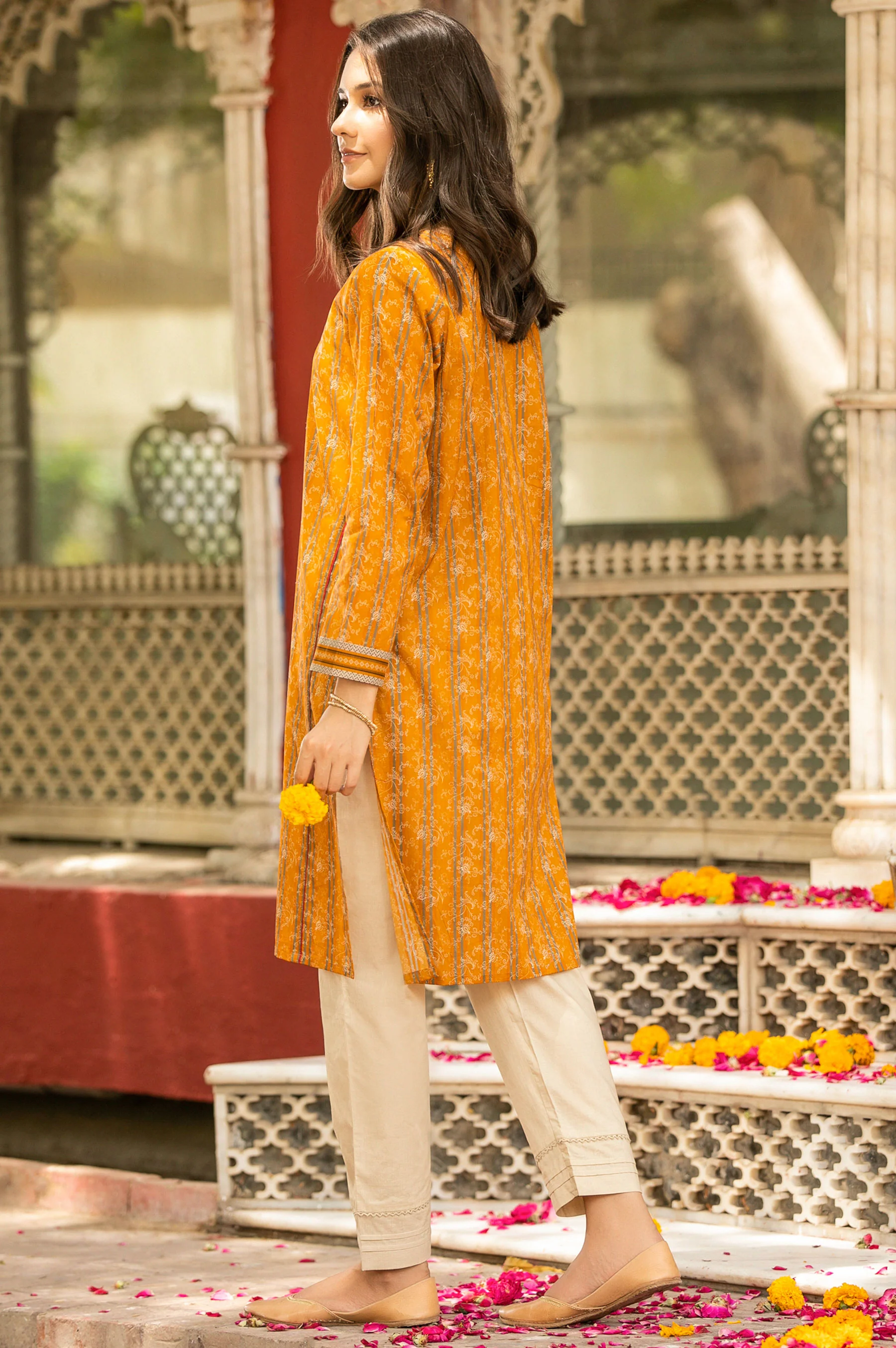 Stitched 1 Piece Digital Printed Lawn Shirt - Image 2