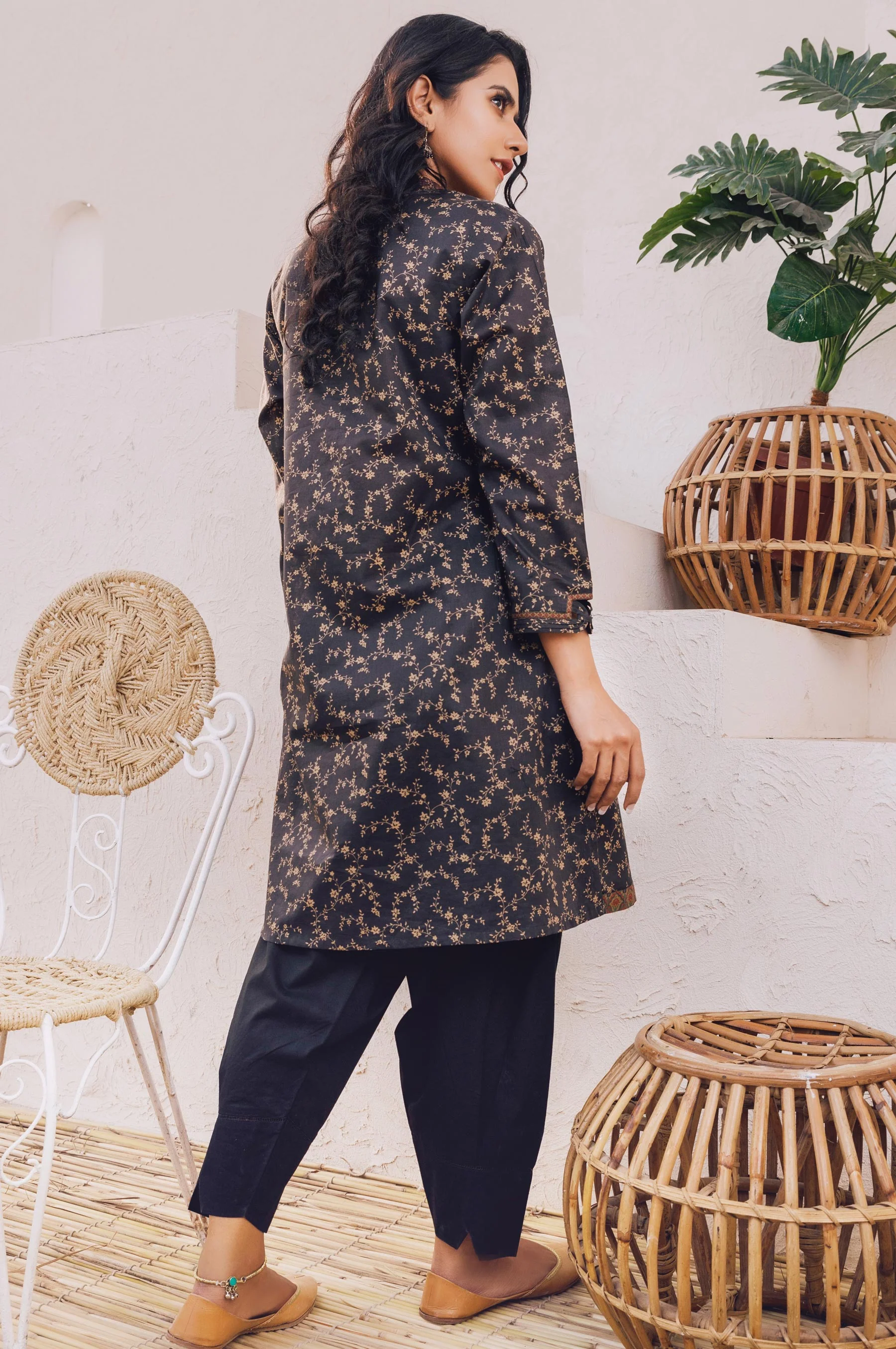 Stitched 1 Piece Digital Printed Lawn Shirt - Image 2