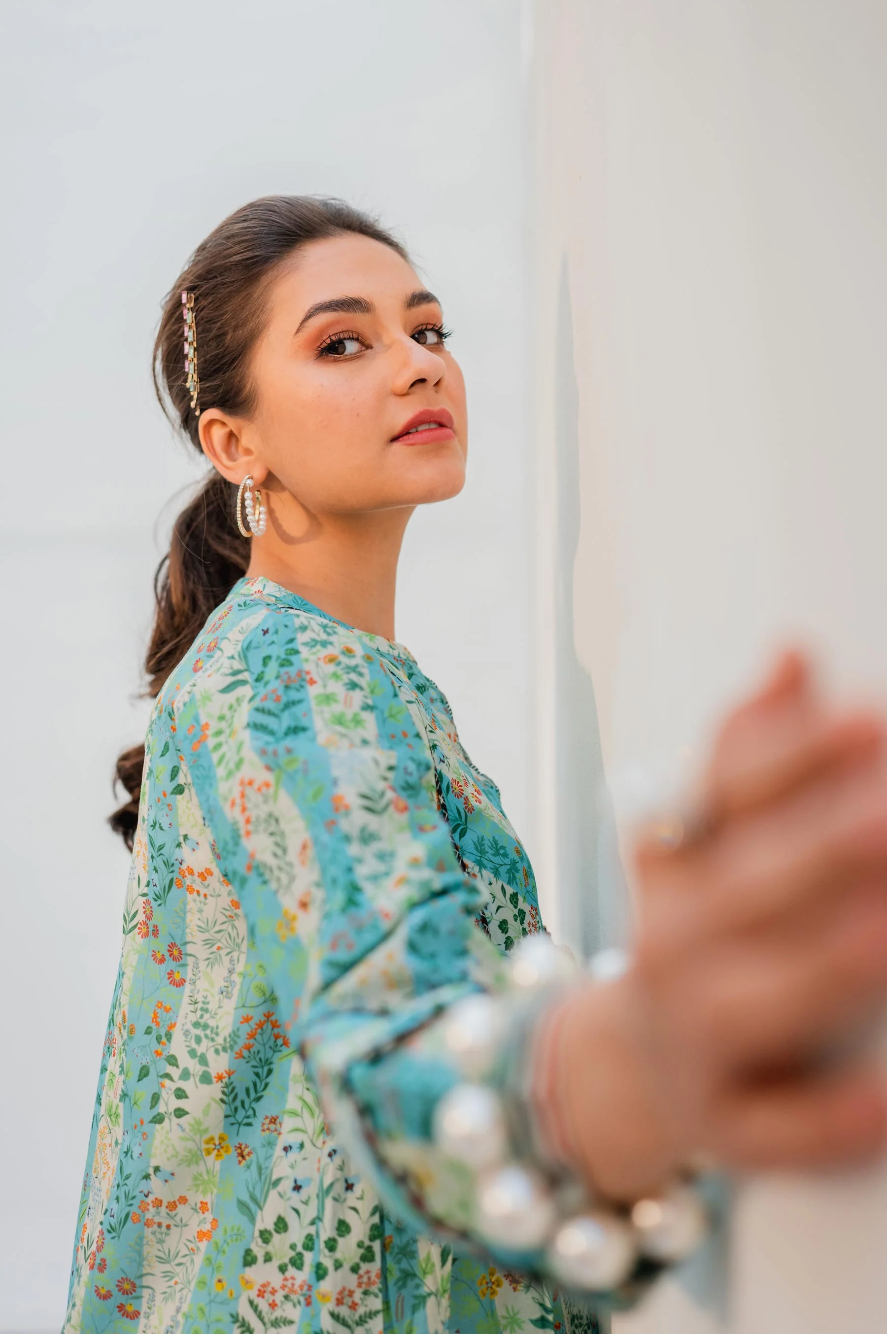Stitched 1 Piece Digital Printed Lawn Shirt - Image 6