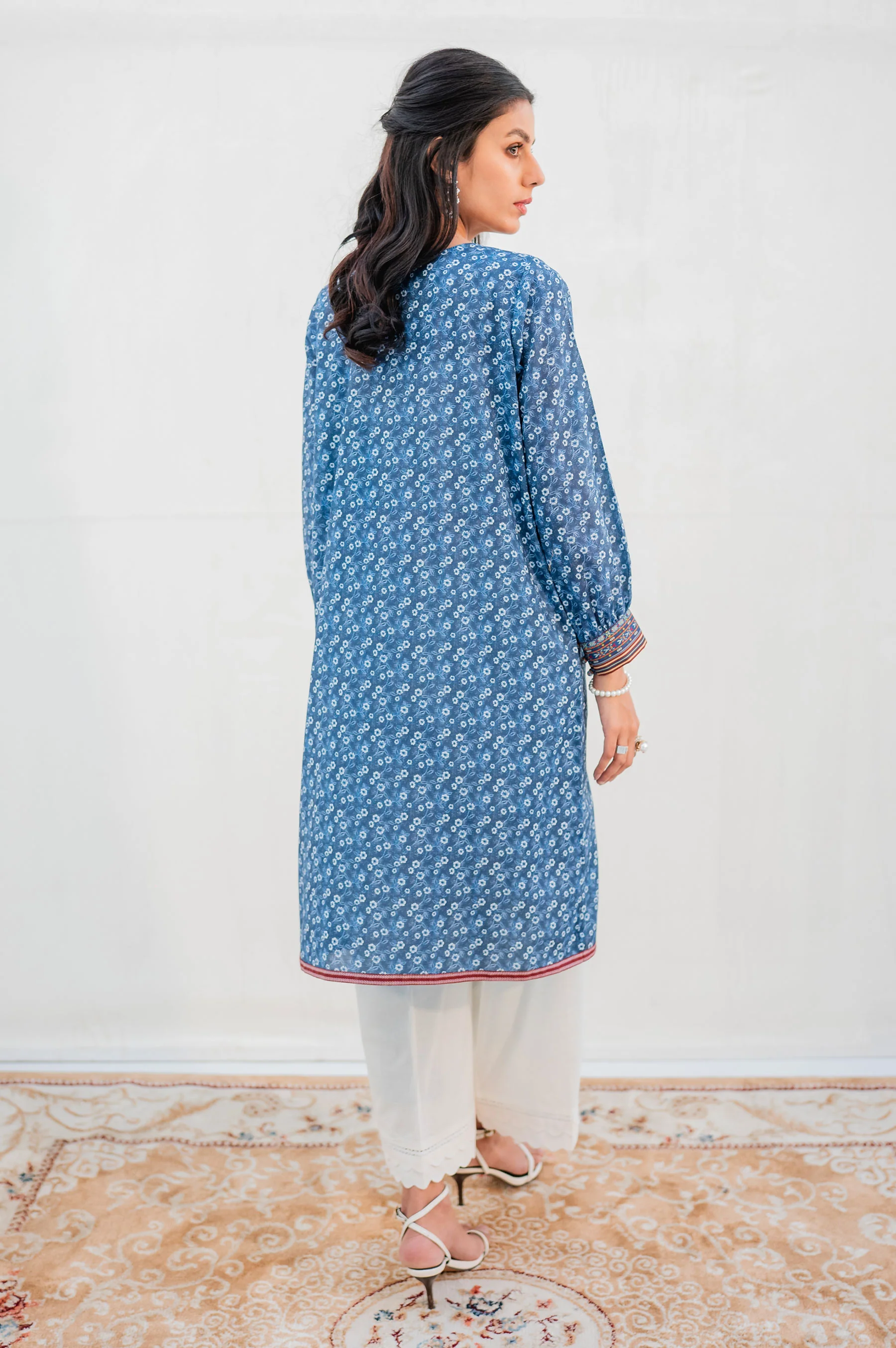 Stitched 1 Piece Digital Printed Lawn Shirt - Image 2