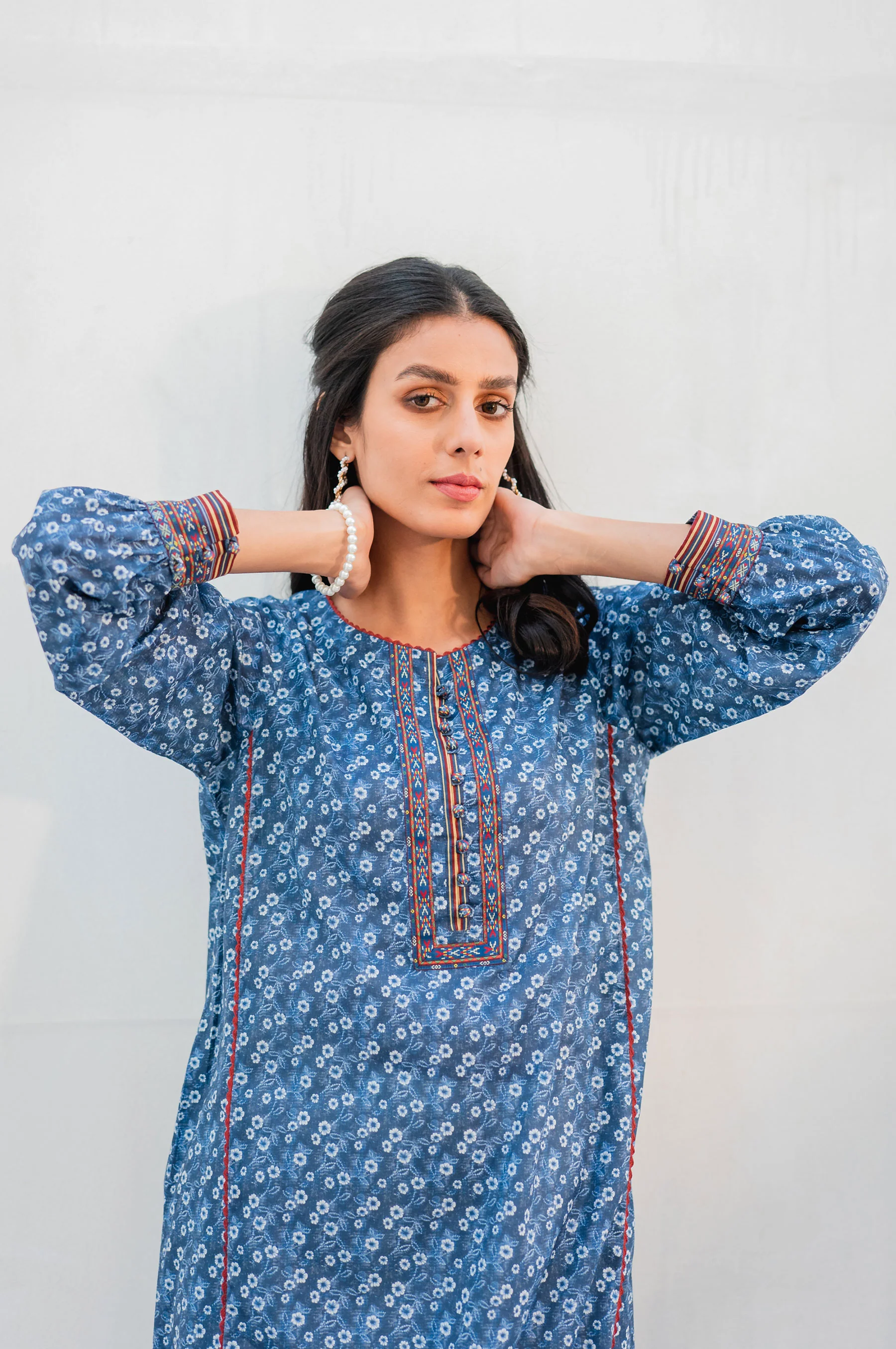 Stitched 1 Piece Digital Printed Lawn Shirt - Image 3