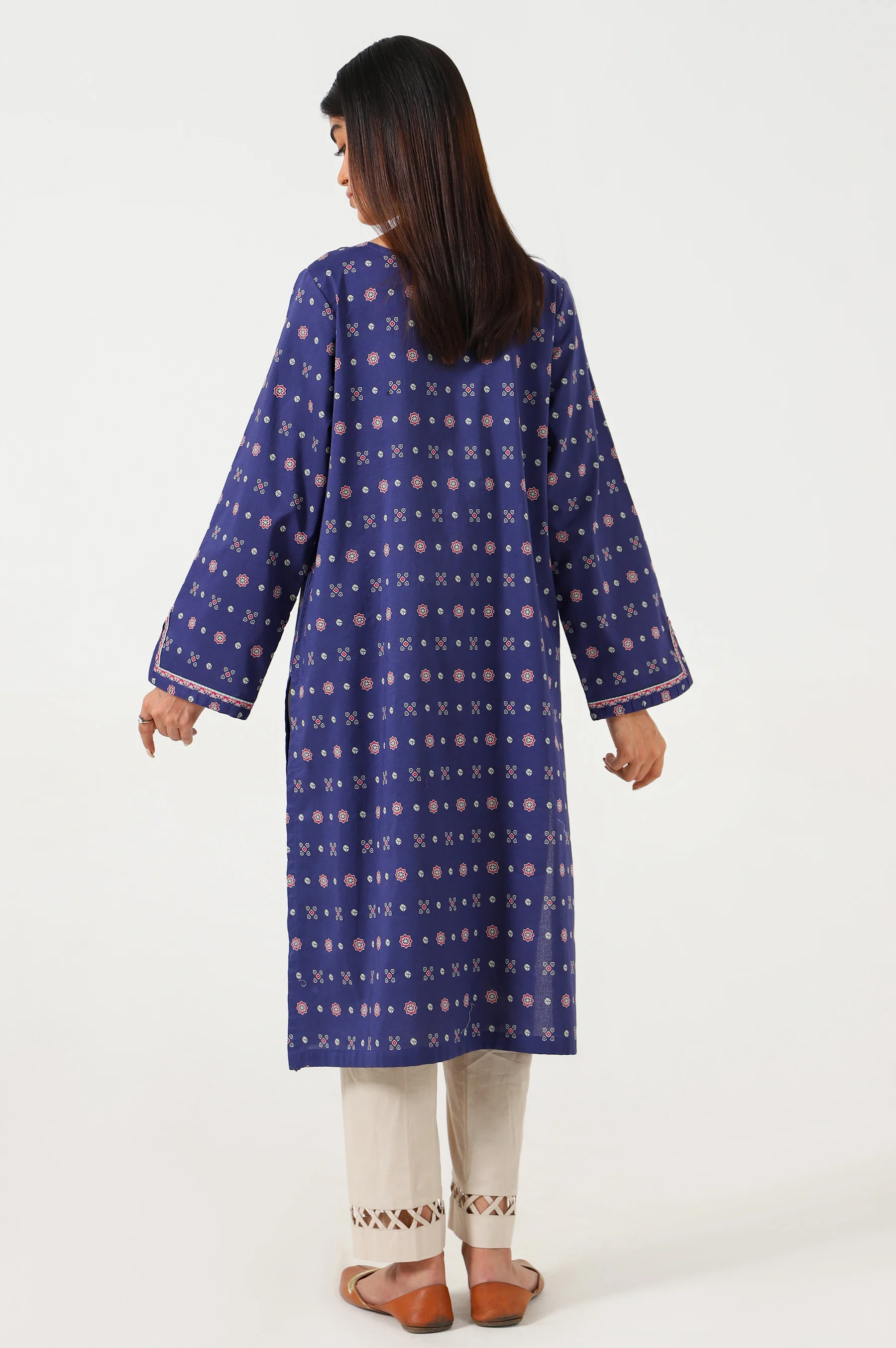 Stitched 1 Piece Digital Printed Lawn Shirt - Image 5
