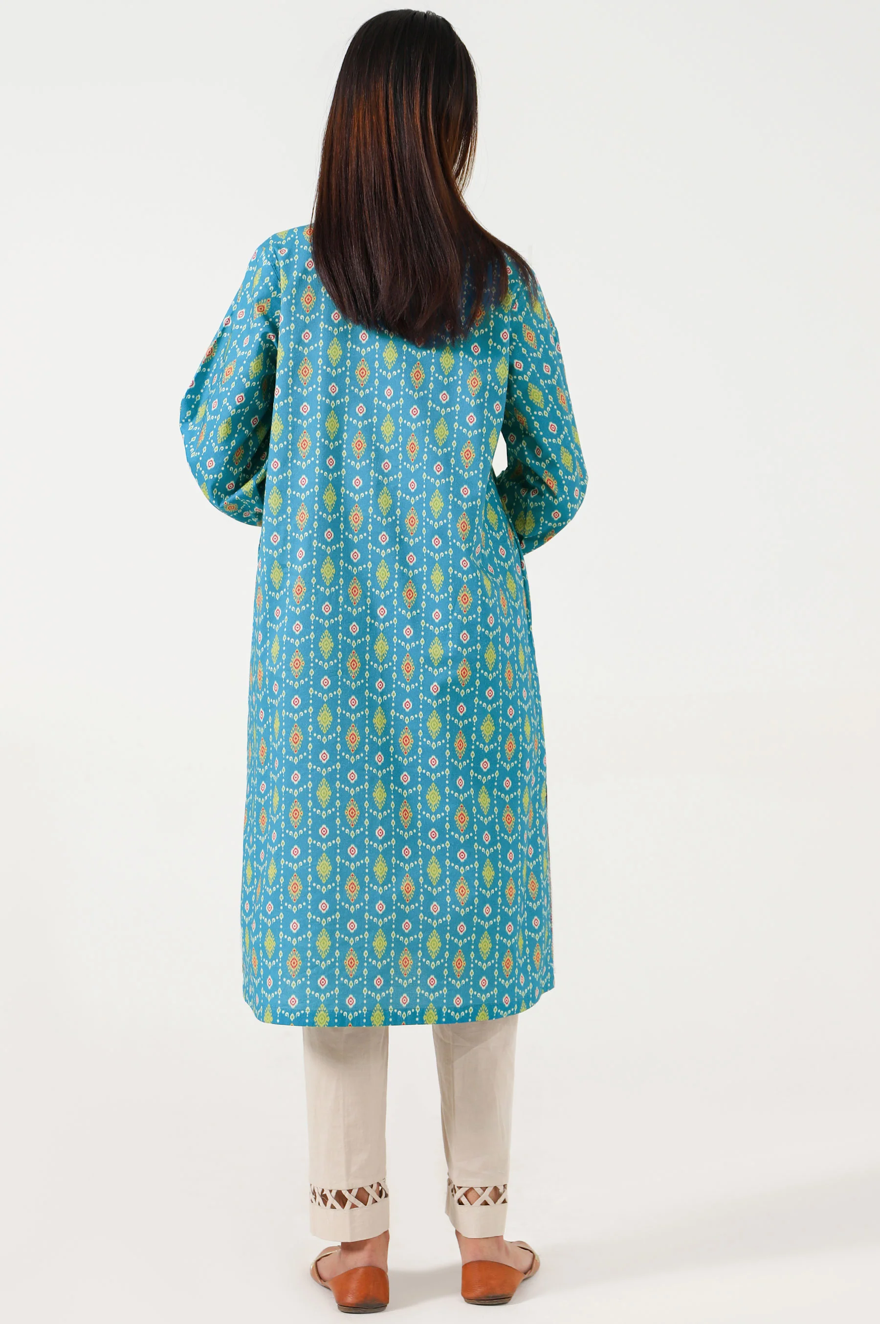 Stitched 1 Piece Digital Printed Lawn Shirt - Image 4