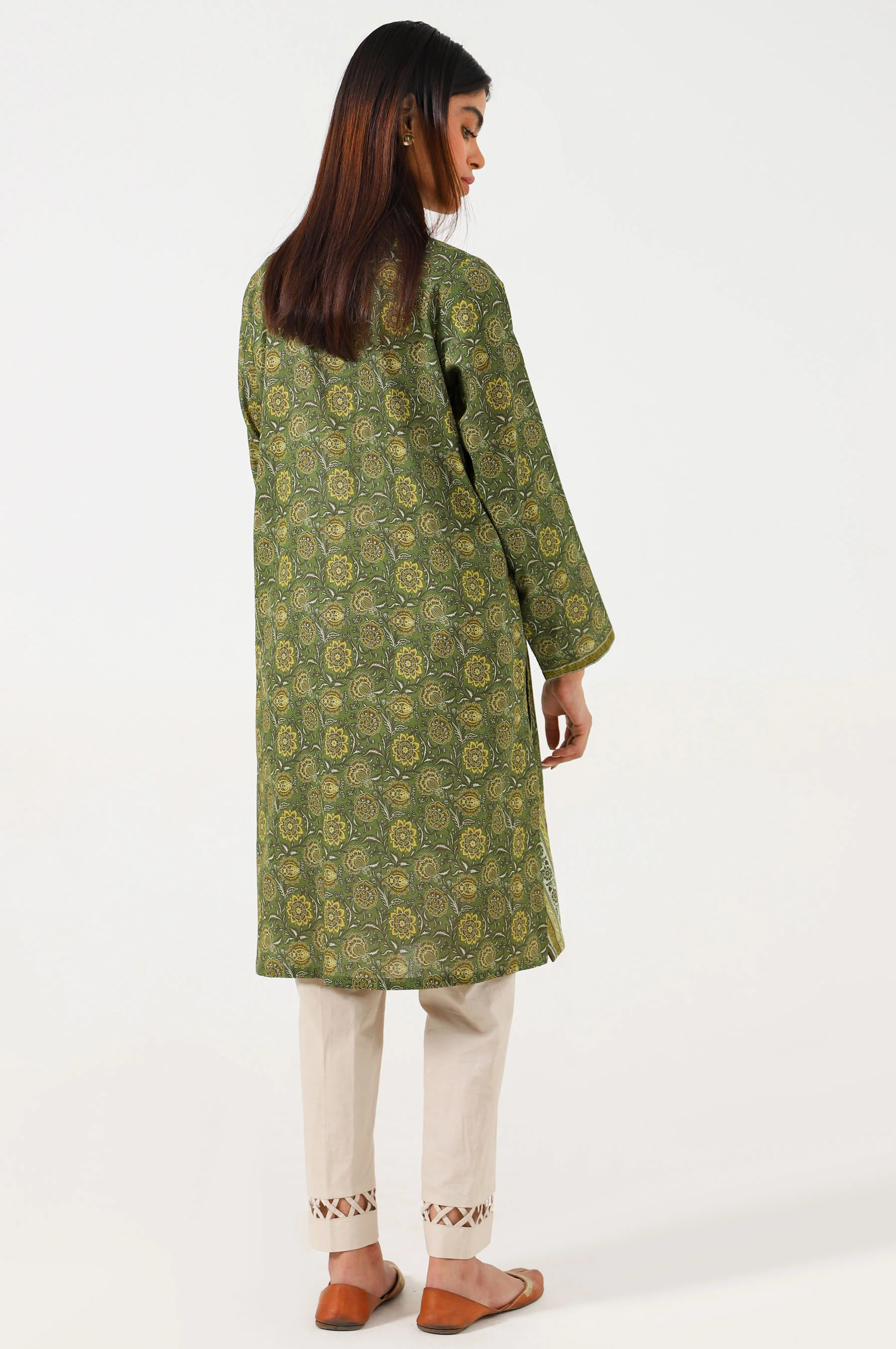 Stitched 1 Piece Digital Printed Lawn Shirt - Image 3