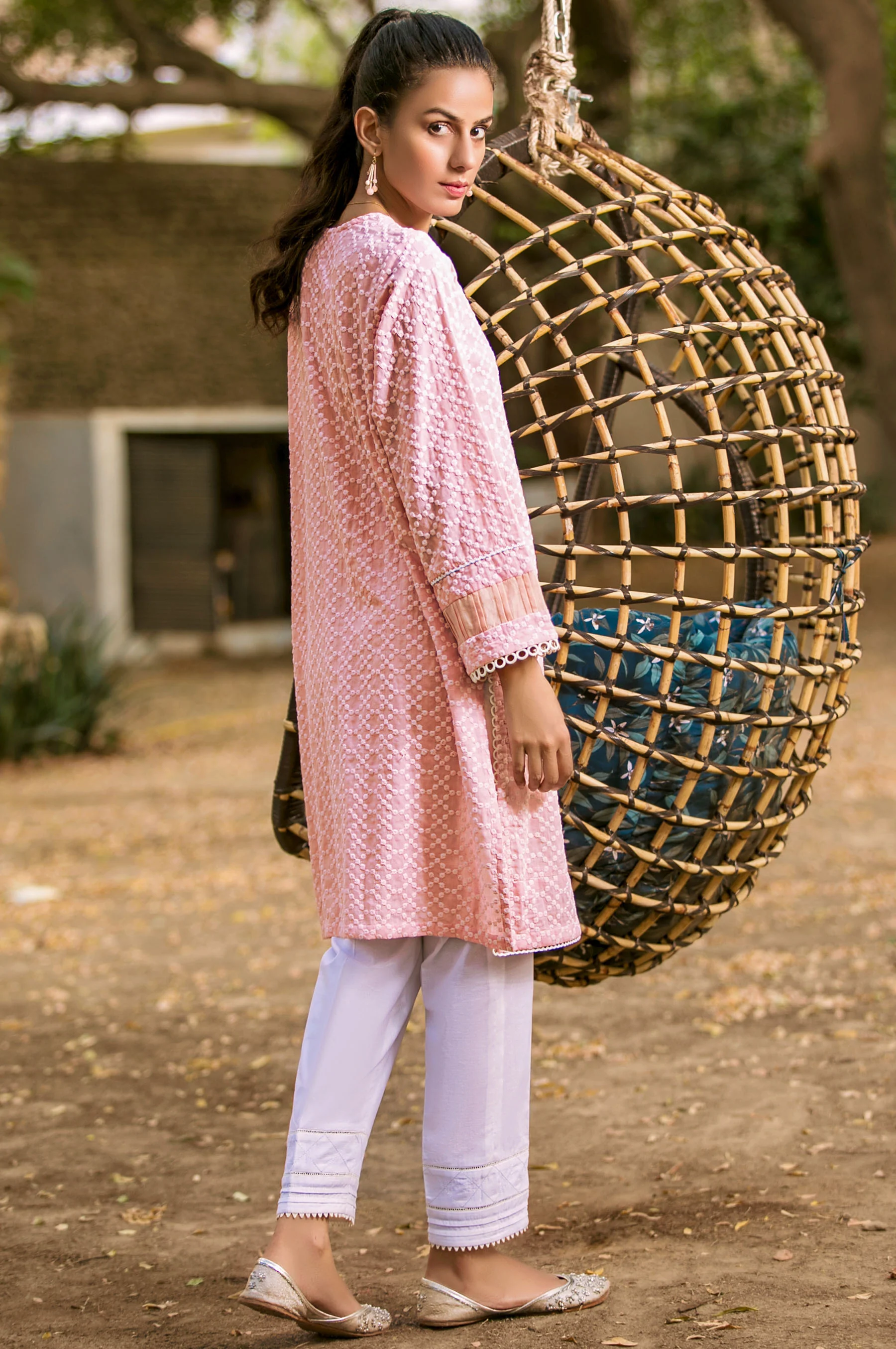 Stitched 1 Piece Embellished Shirt - Image 2