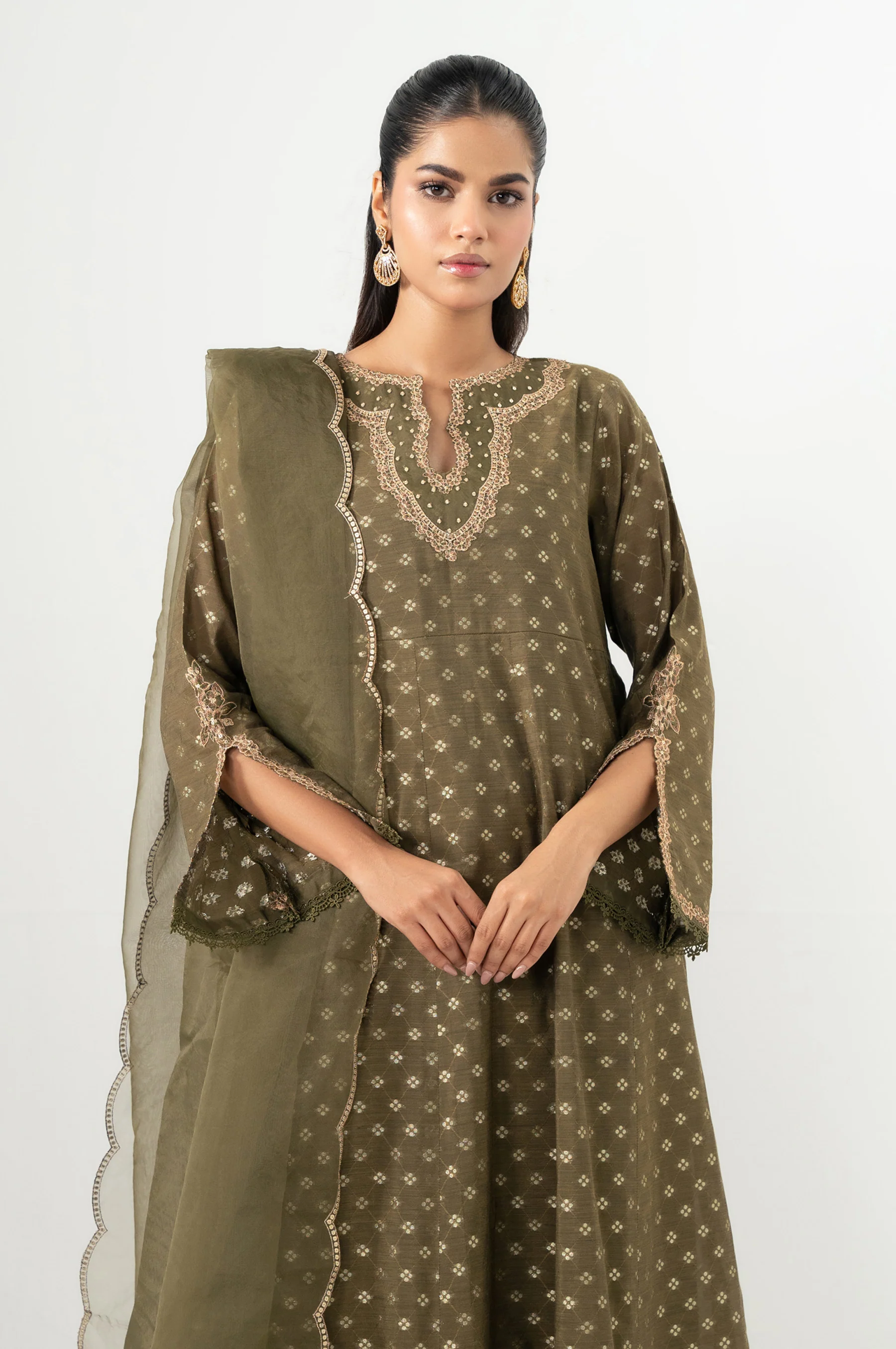 EMBROIDERED SUIT