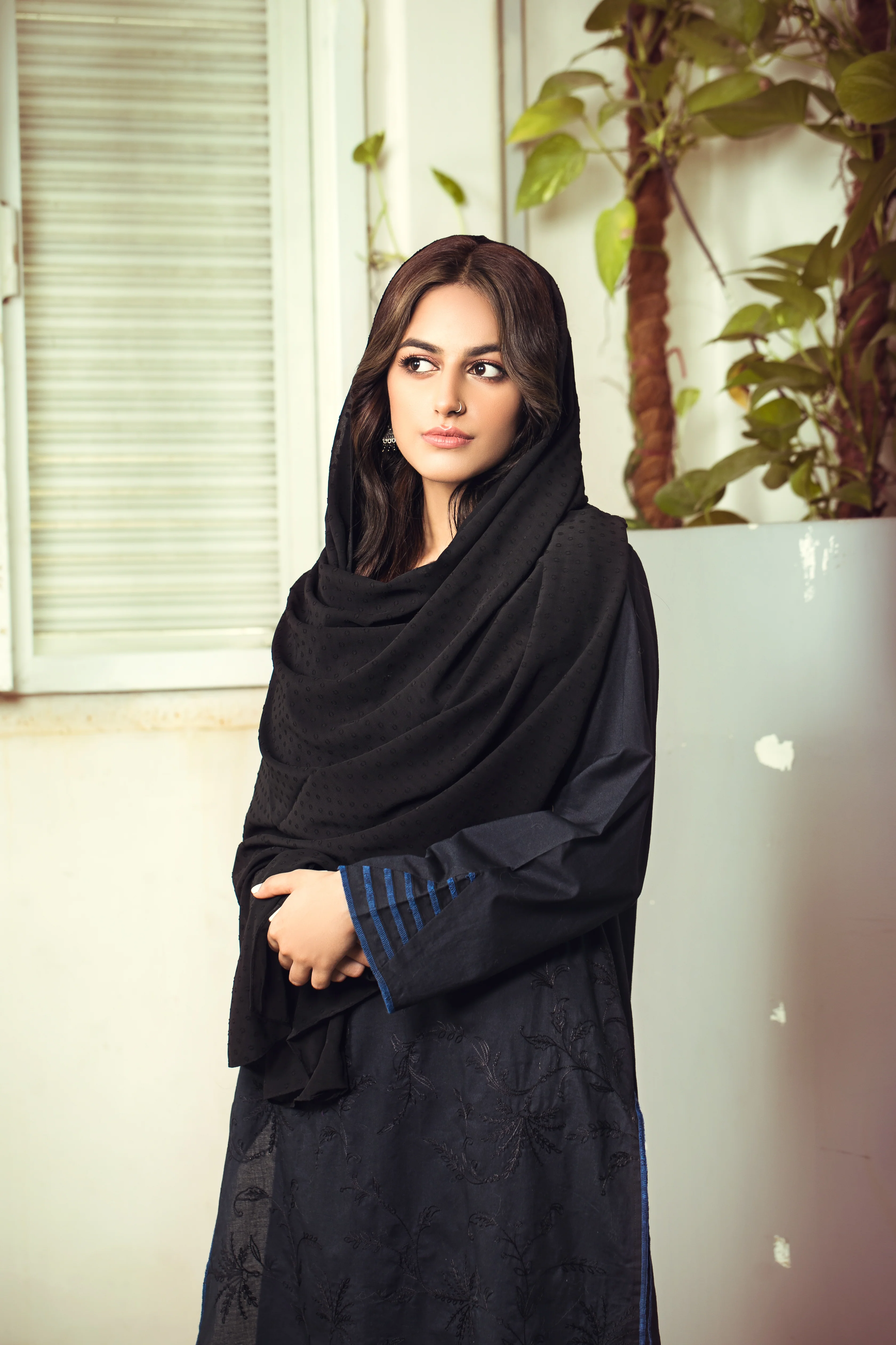 Stitched 1 Piece Embroidered Shirt - Image 4