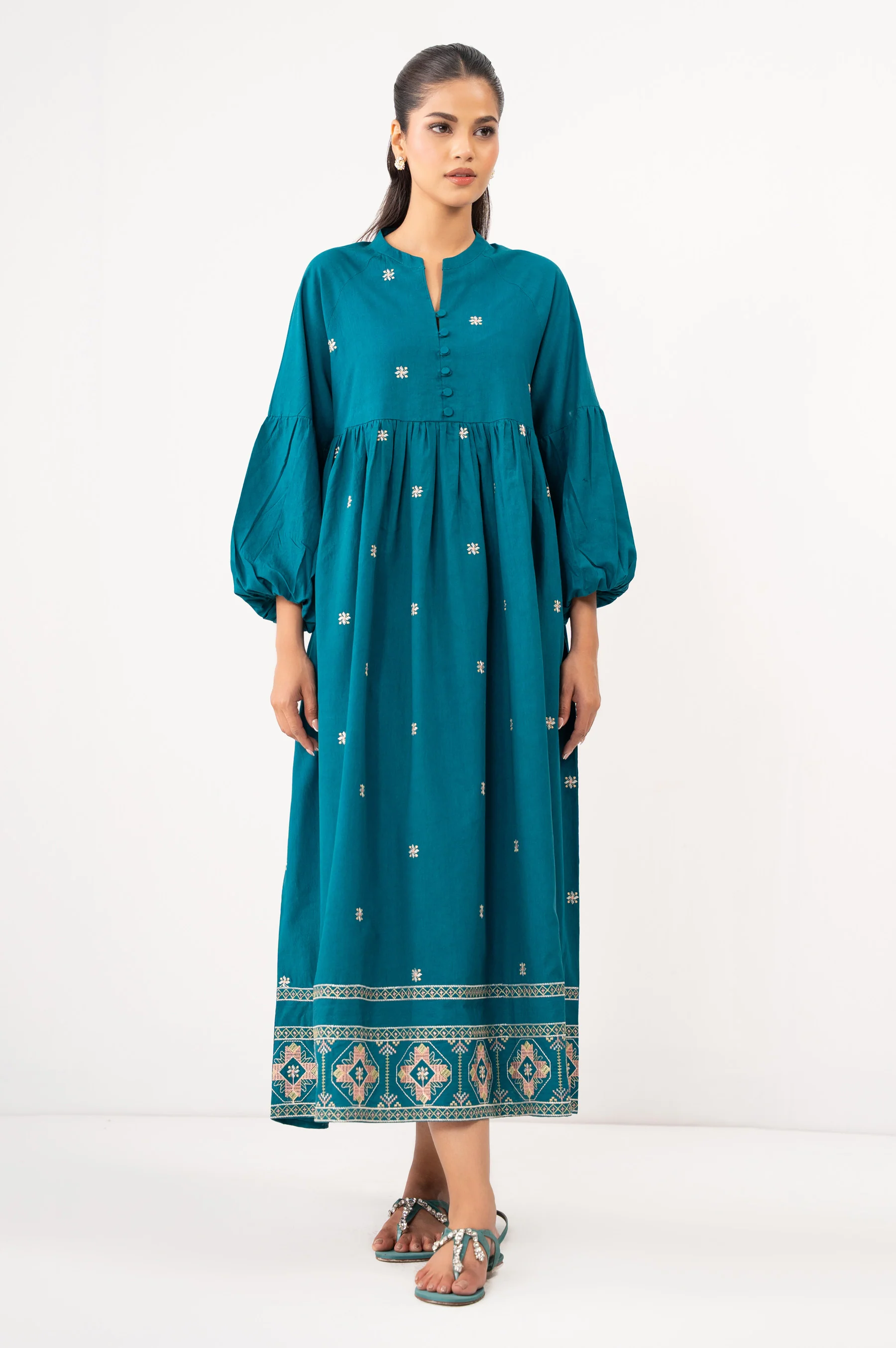EMBROIDERED DRESS - Image 6