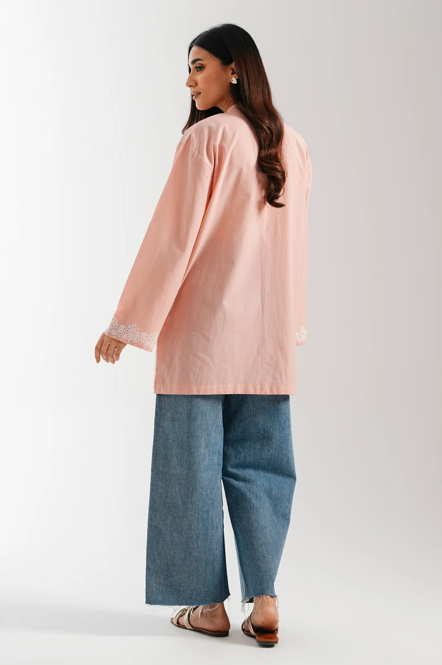 STITCHED CHIKANKARI TOP - Image 6