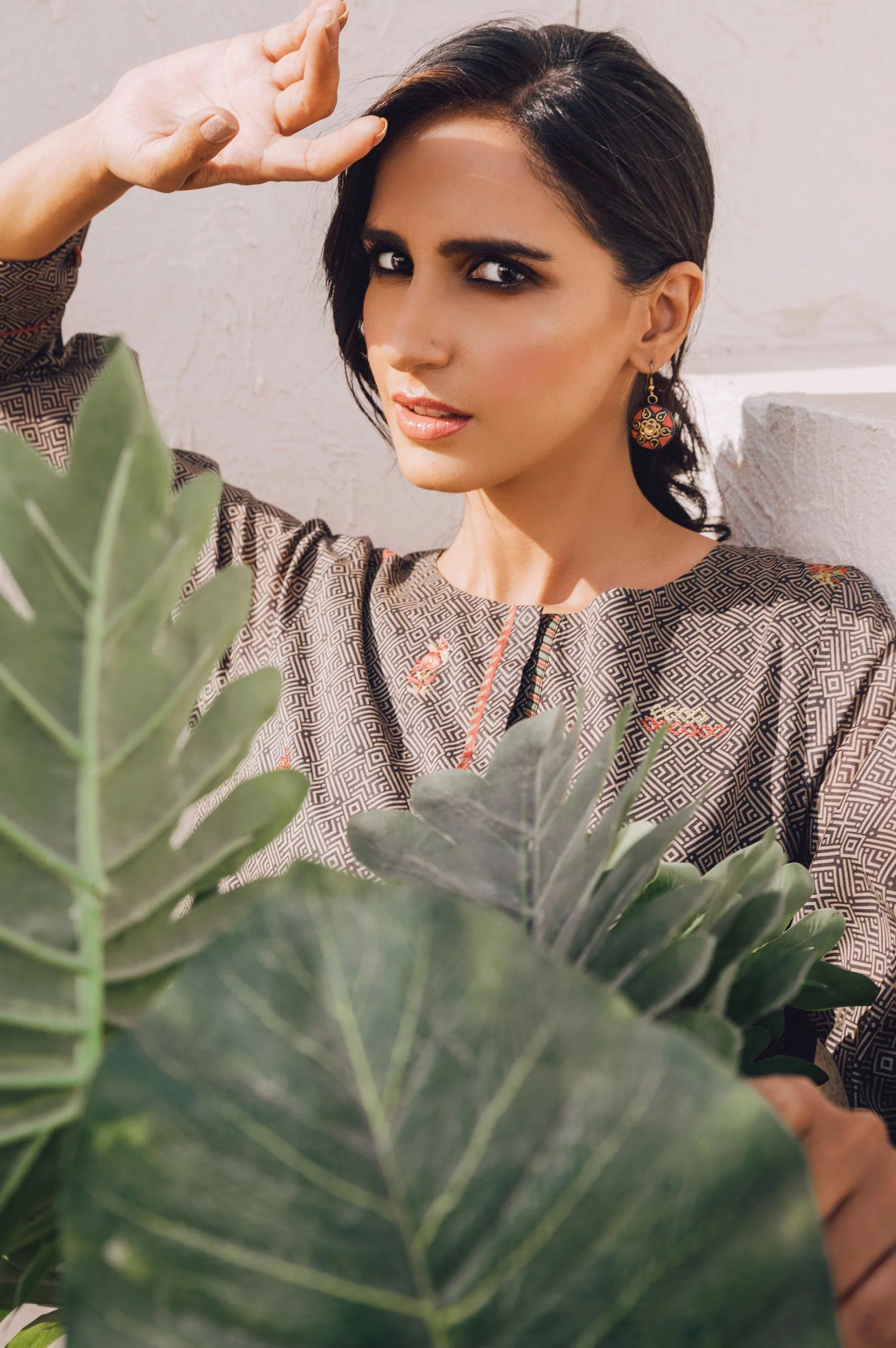 Stitched 1 Piece Embroidered Lawn Shirt - Image 3