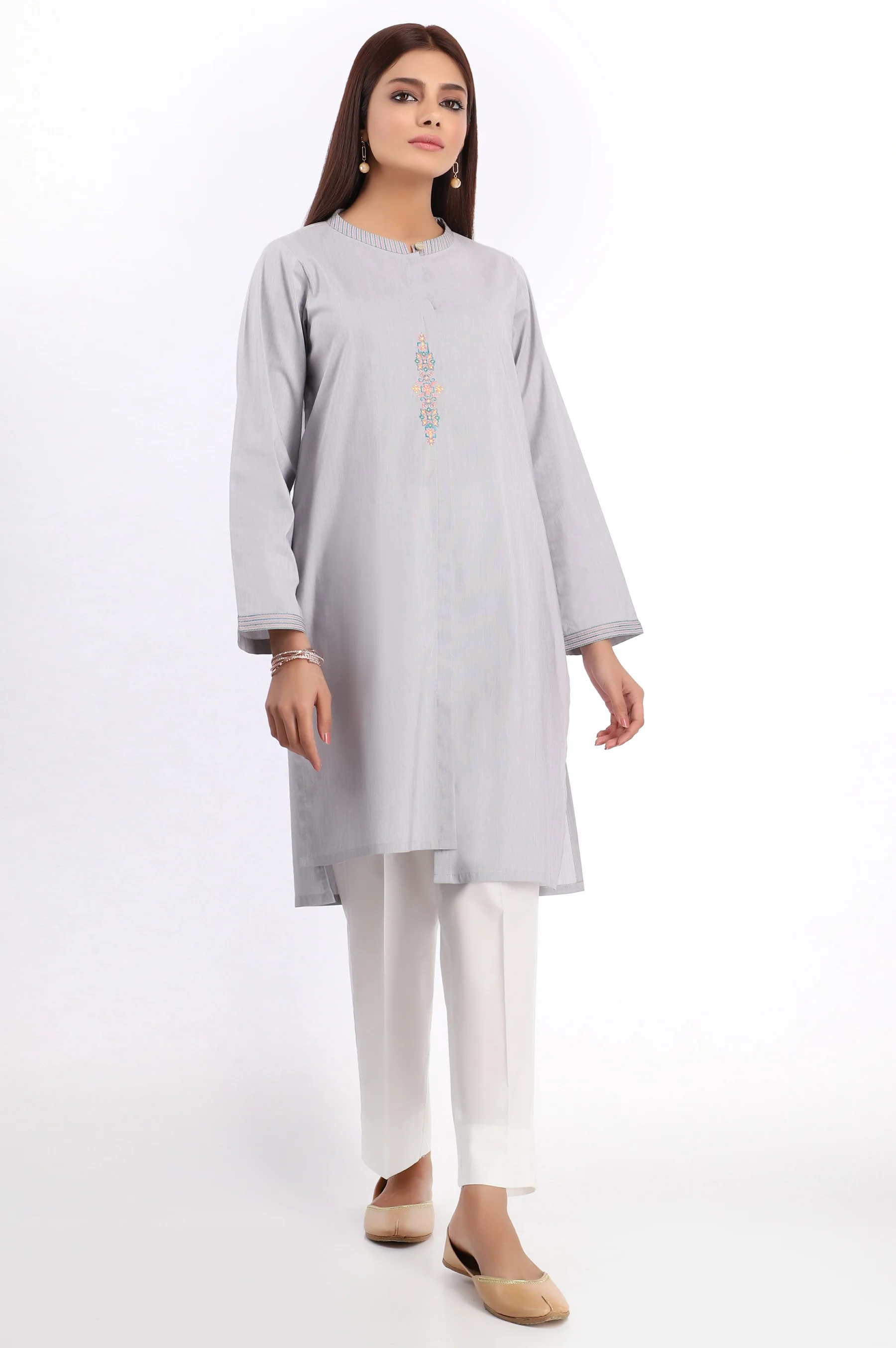 Stitched 1 Piece Embroidered Shirt