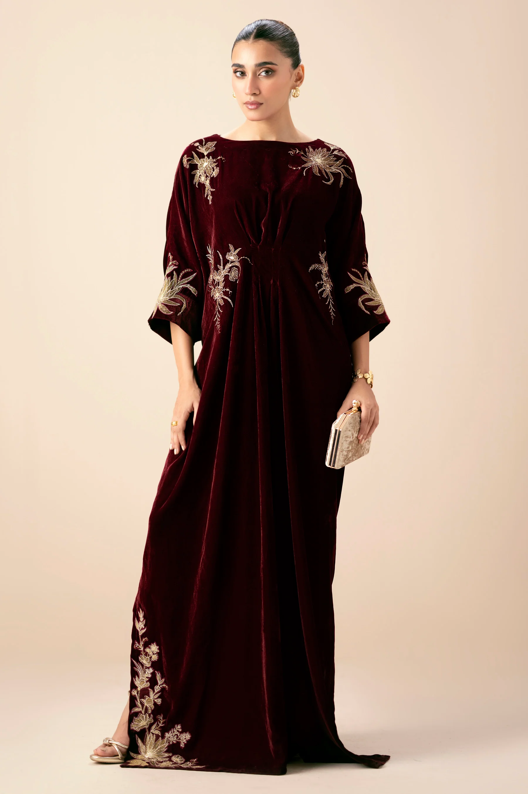 EMBROIDERED KAFTAN