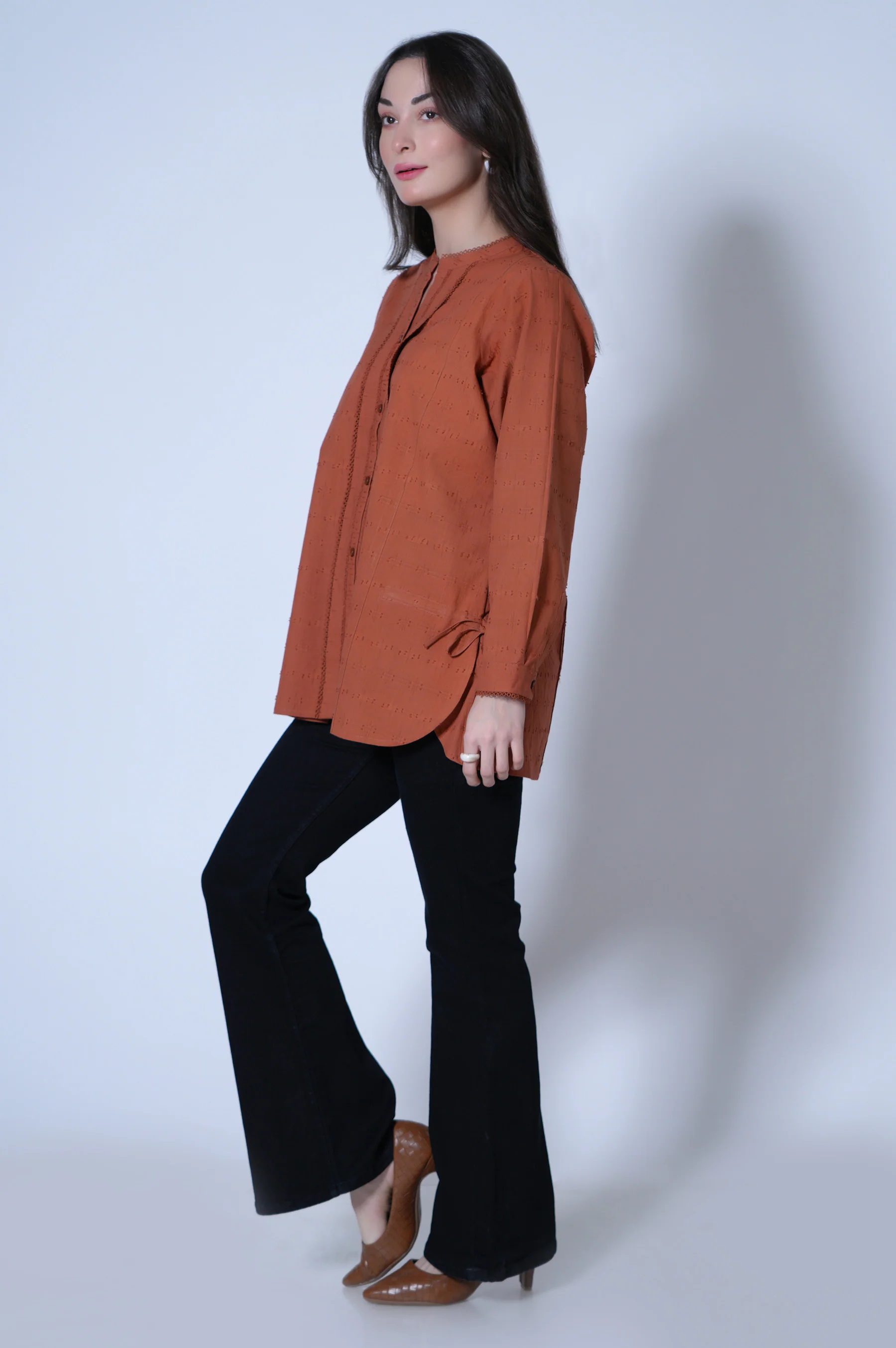 Stitched 1 Piece Brochia Top - Image 3