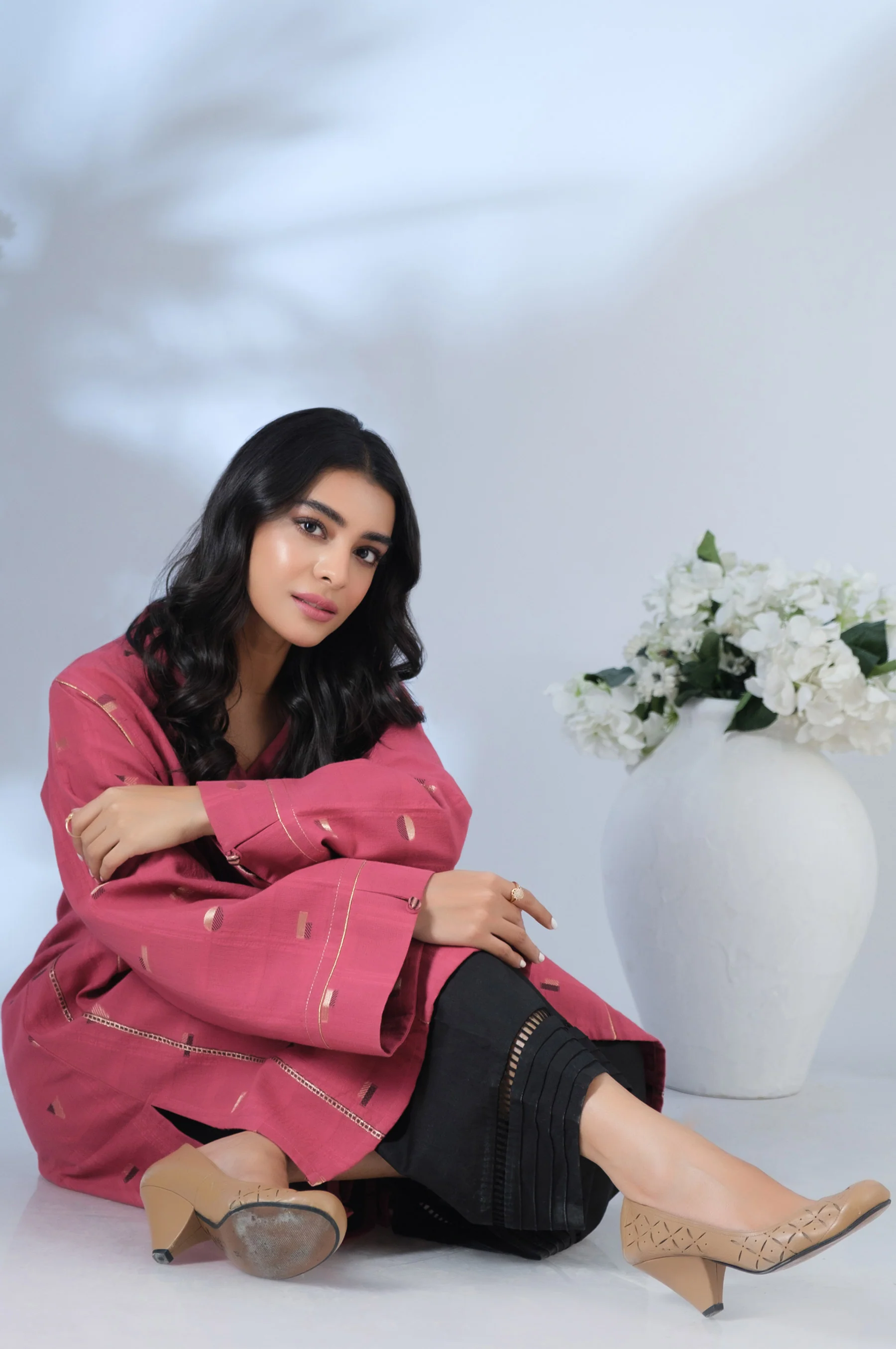 Stitched 1 Piece Jacquard Shirt - Image 3
