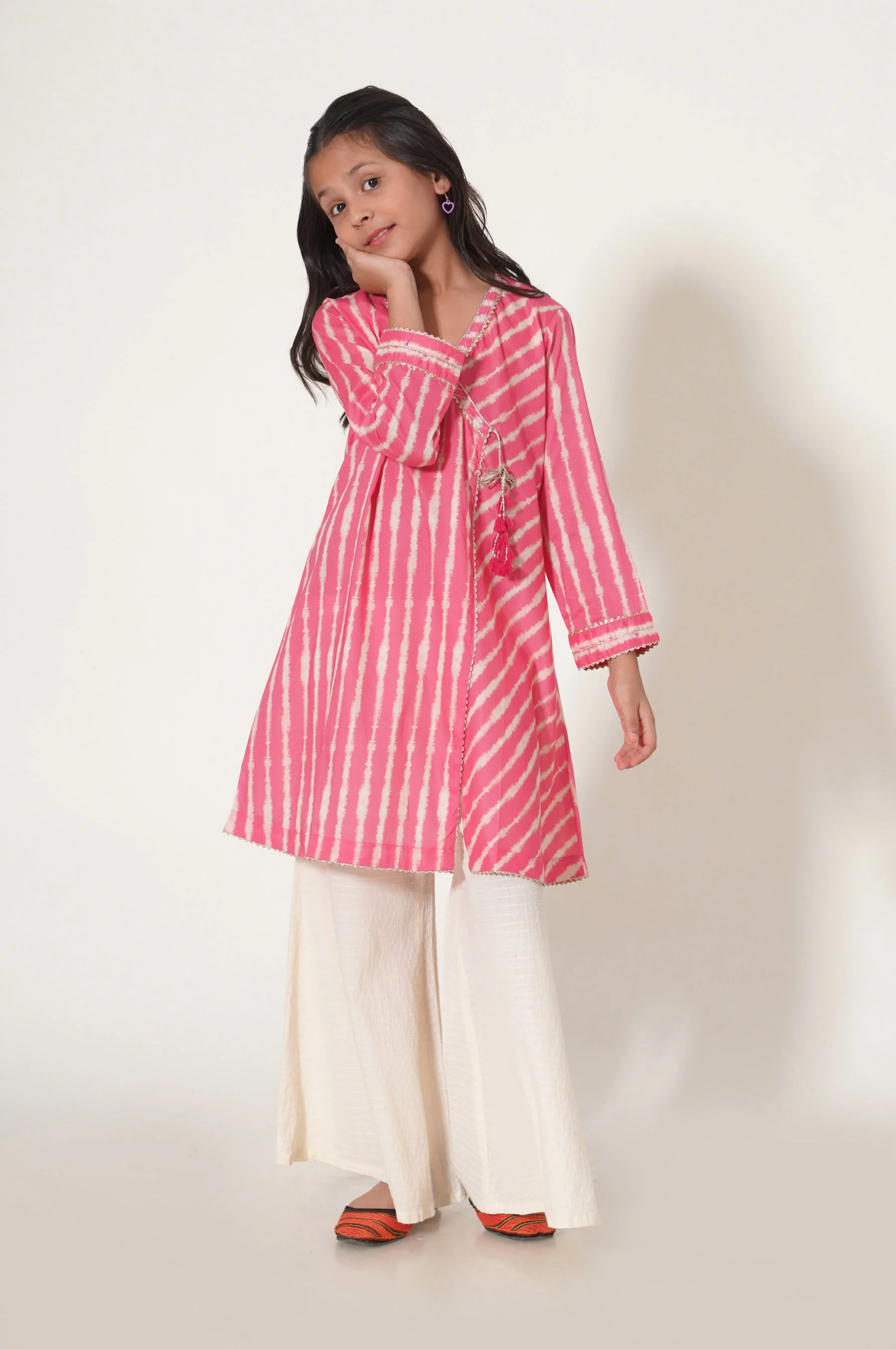 Stitched 1 Piece Embellished Lawn Shirt