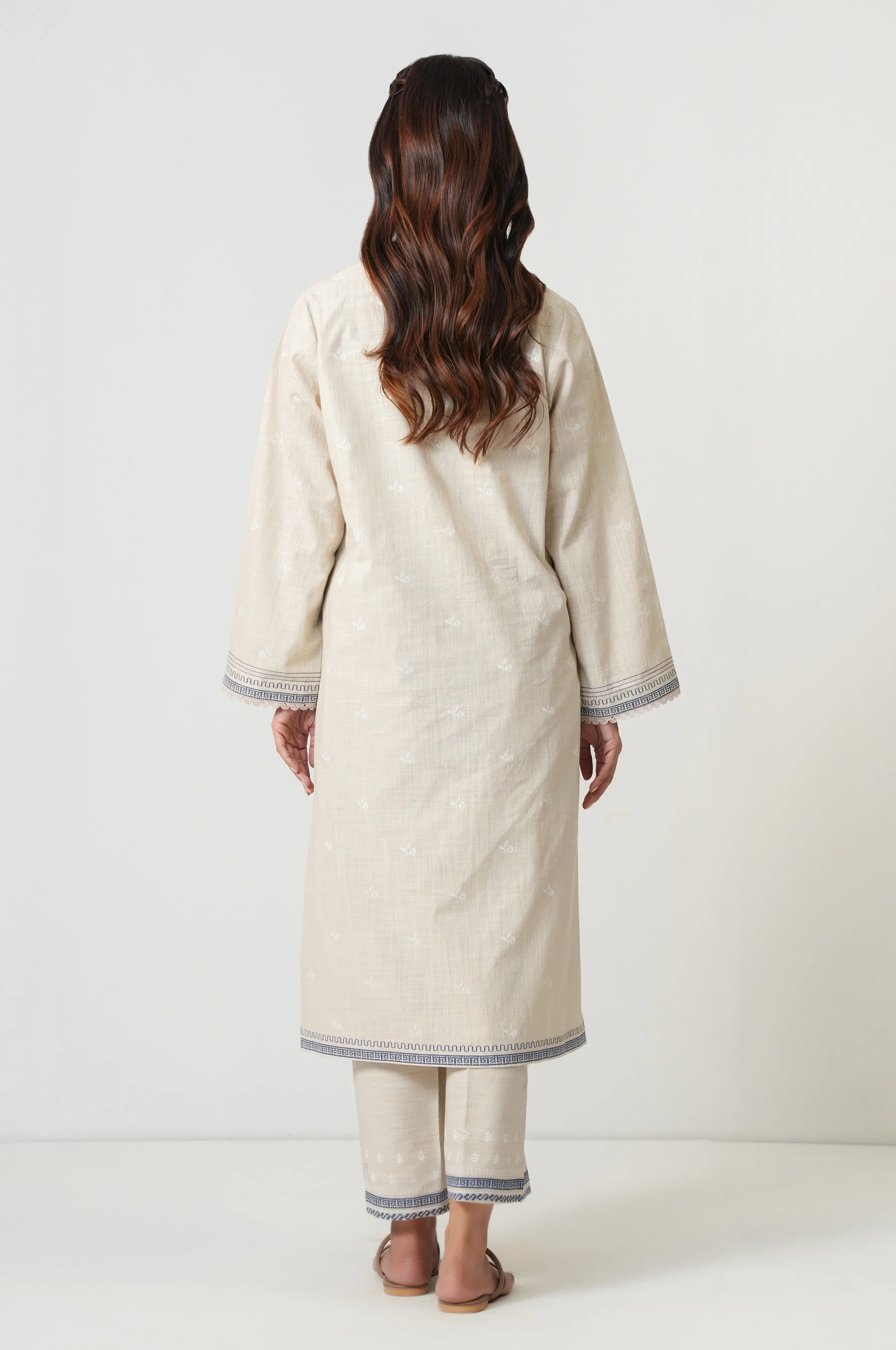 STITCHED PRINTED BOTH SIDE SLUB SHIRT - Image 4