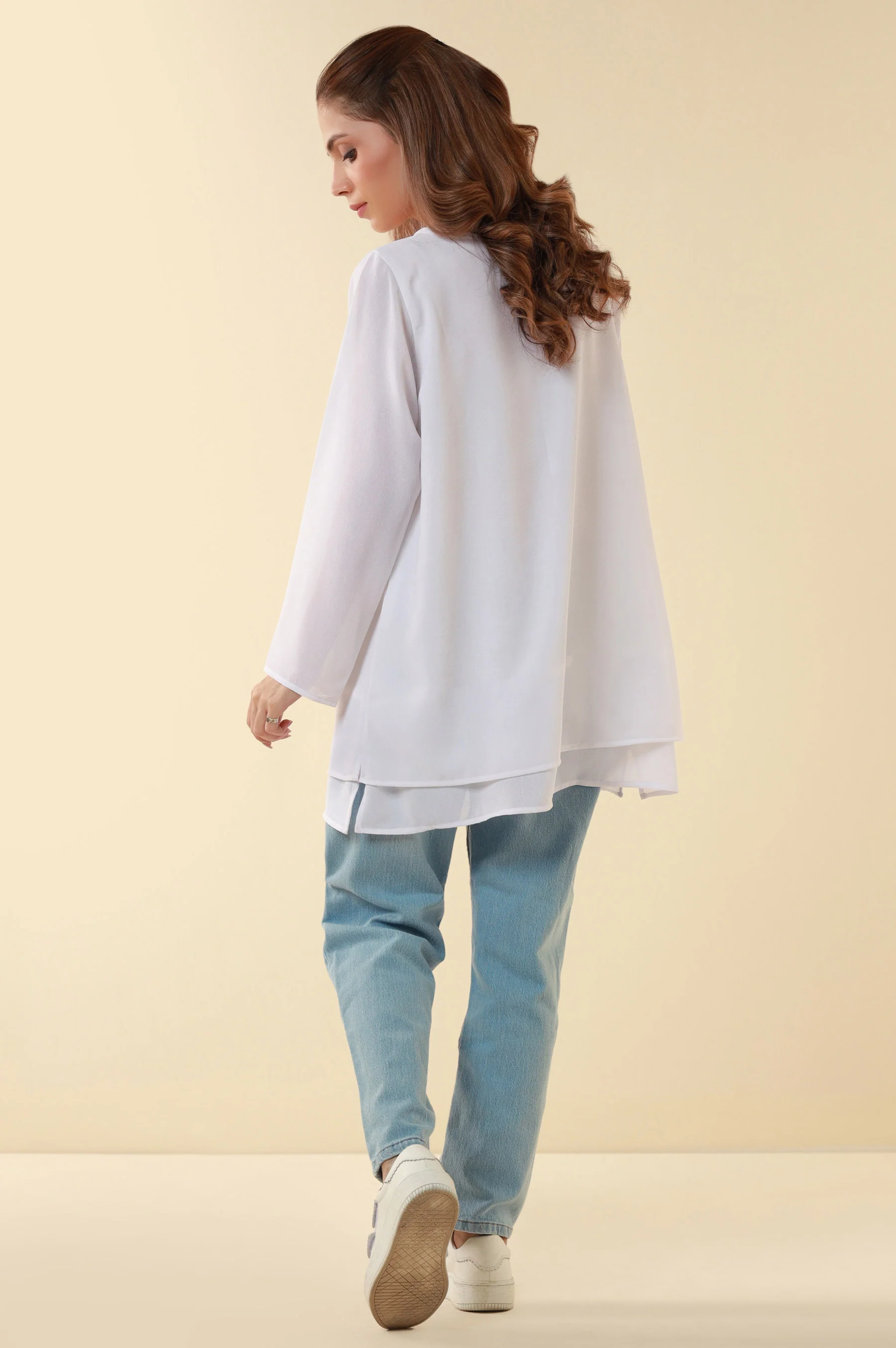 Zeen Western Georgette Top - Image 5