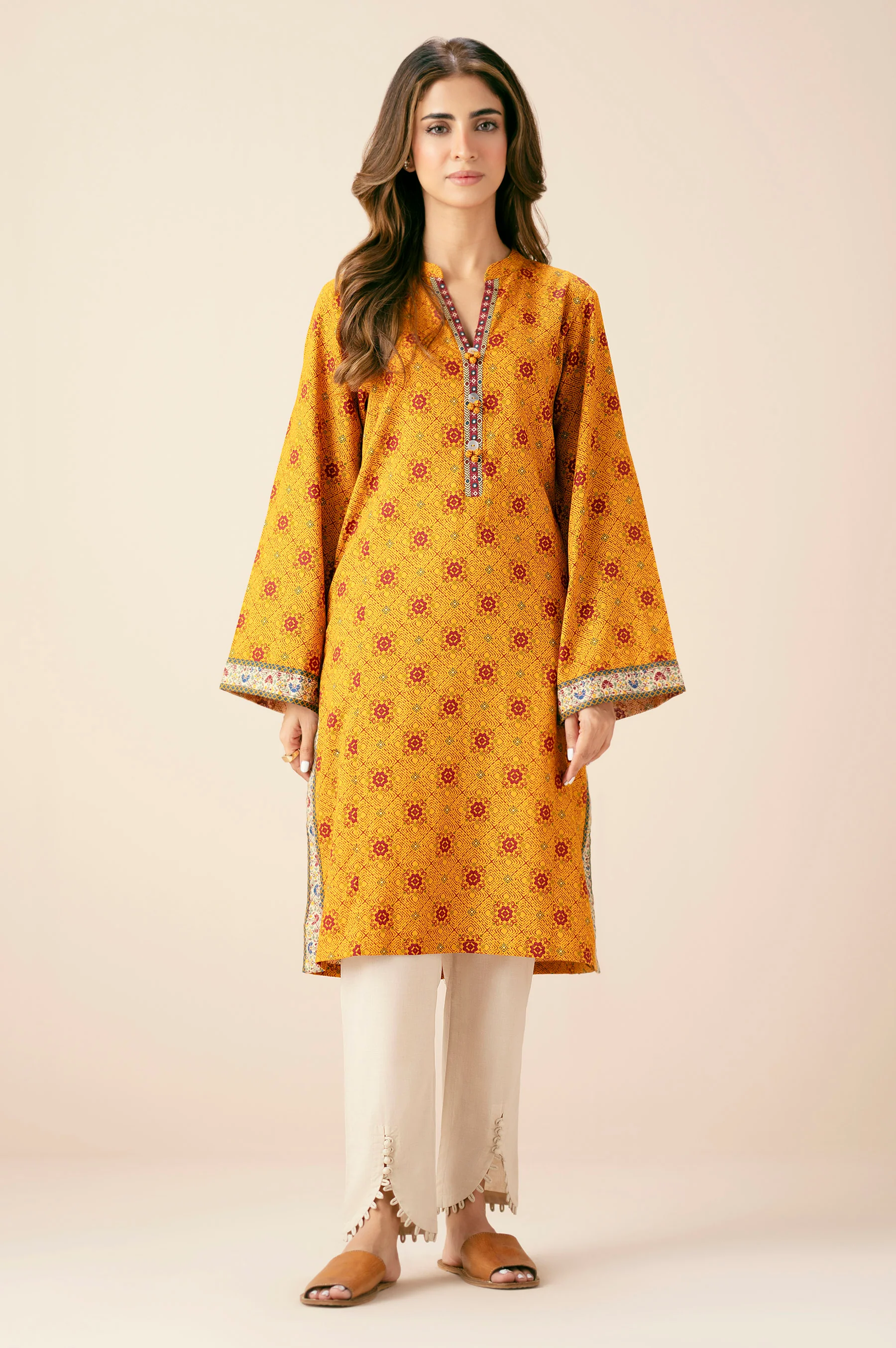 STITCHED PRINTED SHIRT