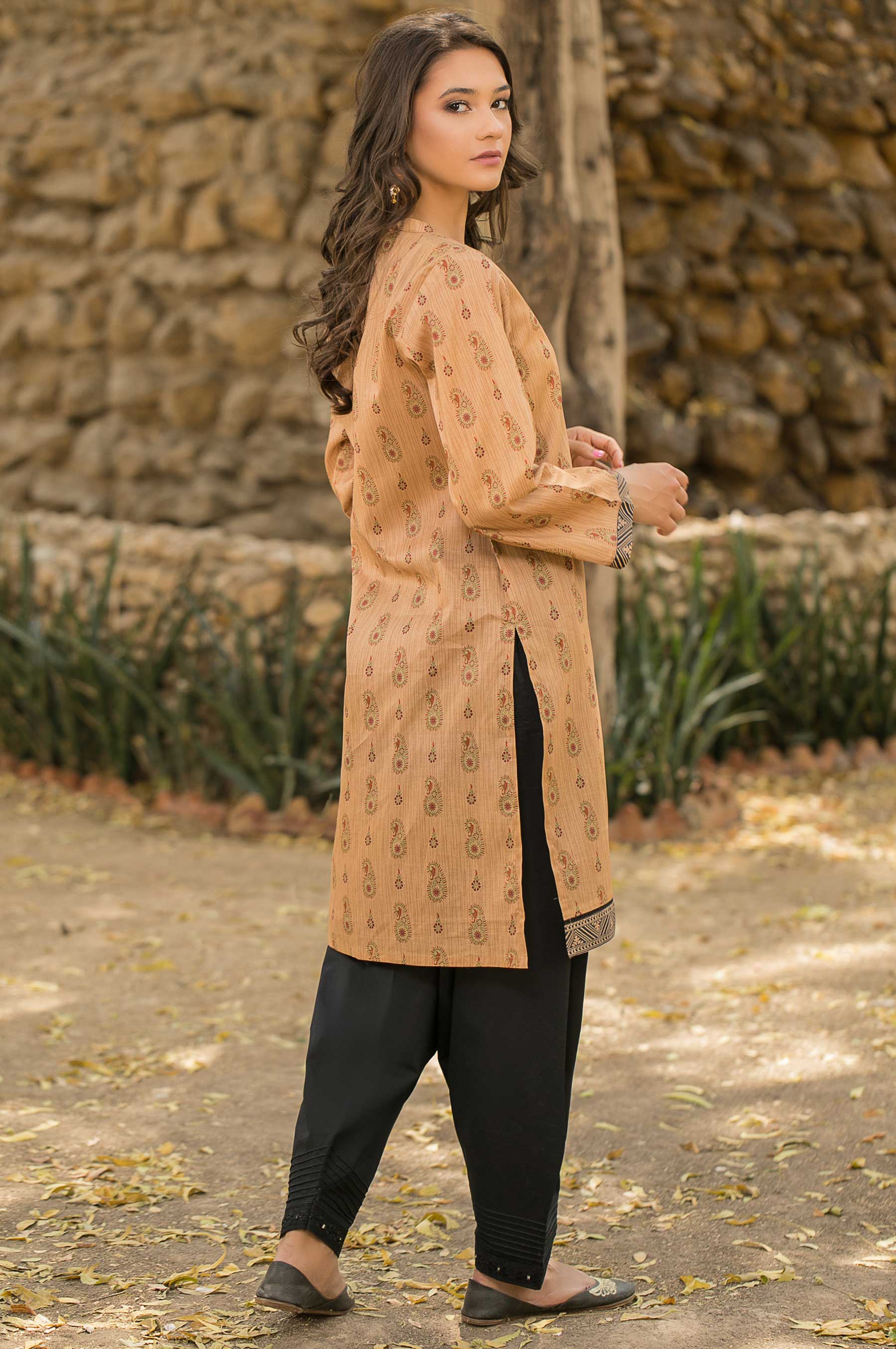 Stitched 1 Piece Printed Lawn Shirt - Image 2