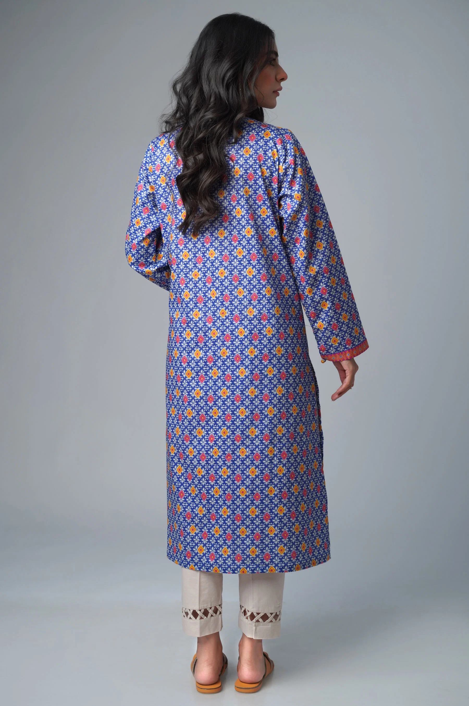 Stitched 1 Piece Printed Lawn Shirt - Image 3