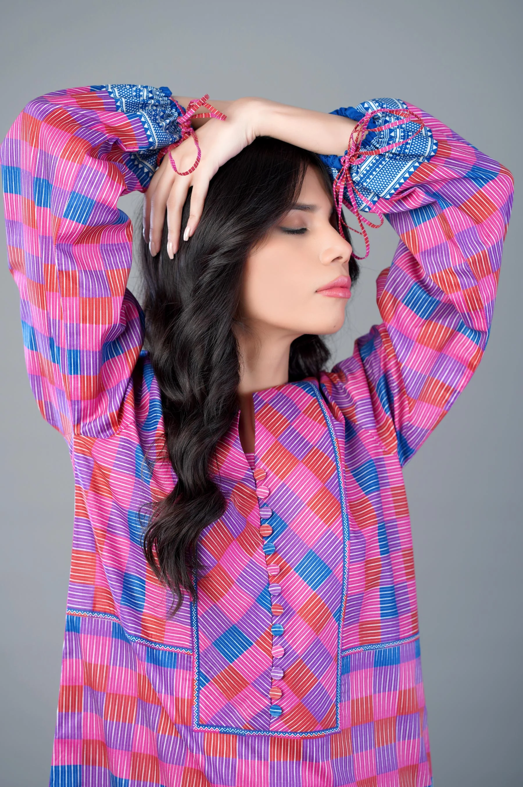 Stitched 1 Piece Printed Lawn - Image 4