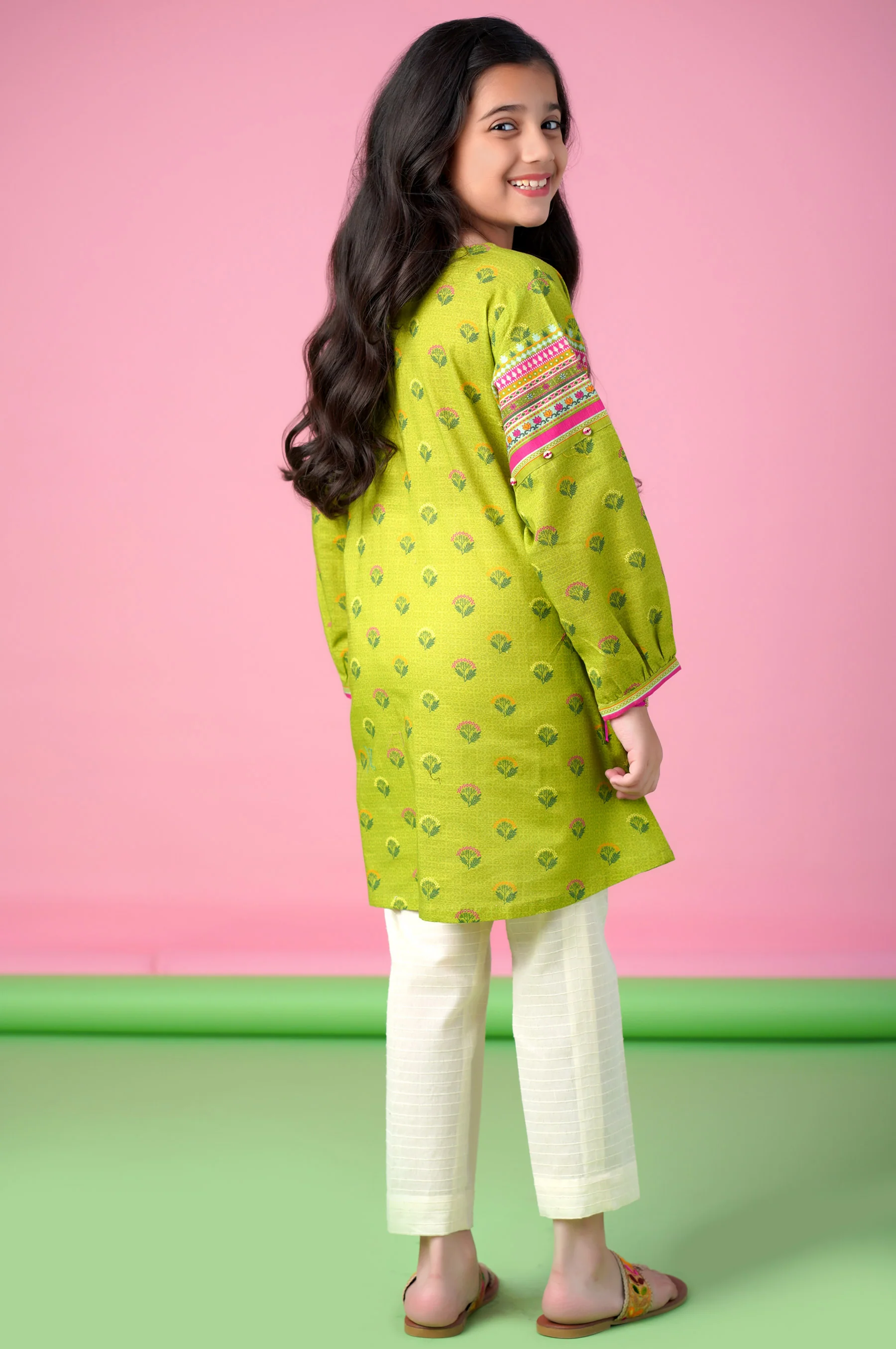 Stitched 1 Piece Printed Khaddar Shirt - Image 2