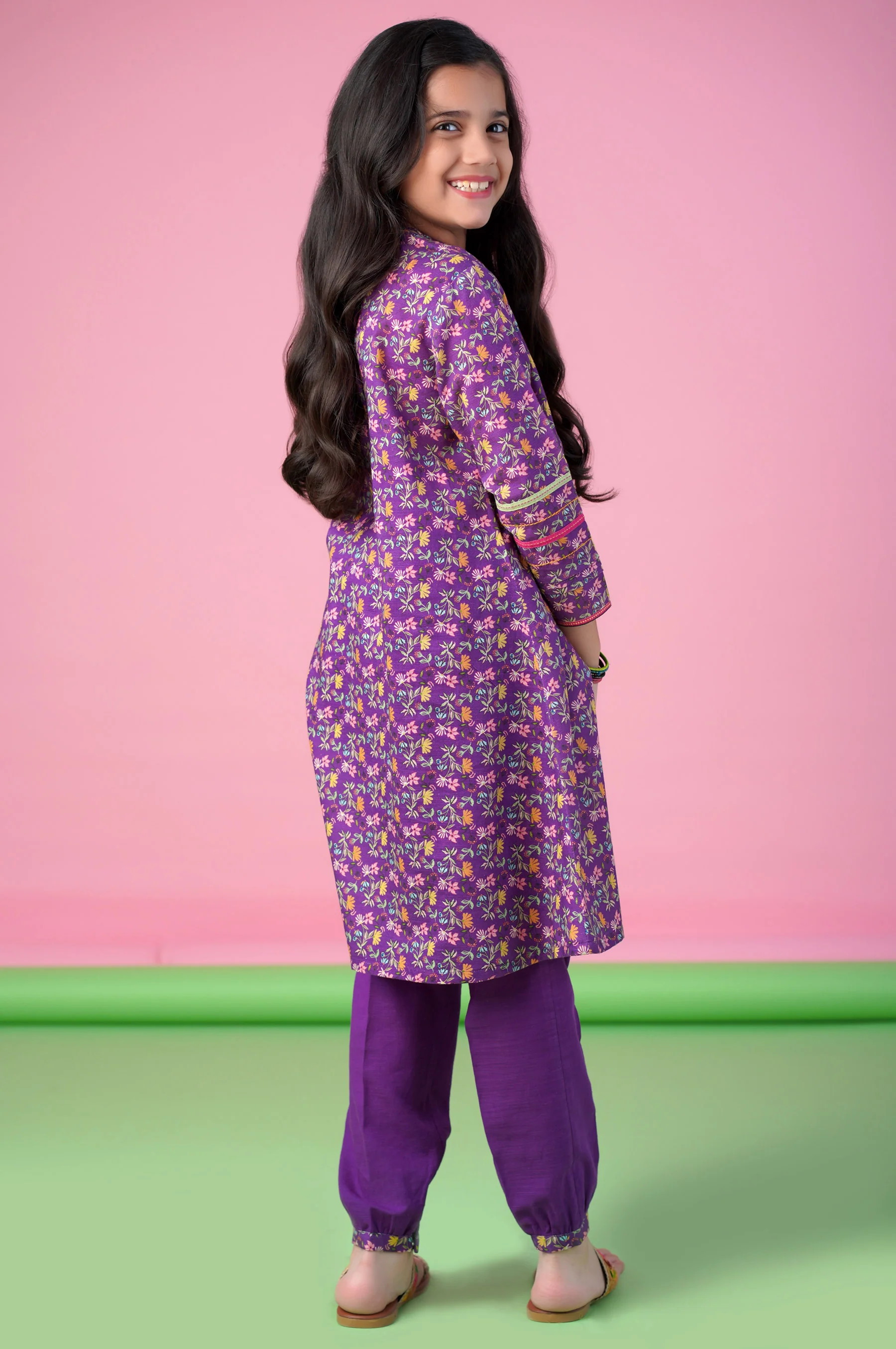 Stitched 1 Piece Printed Khaddar Shirt - Image 3
