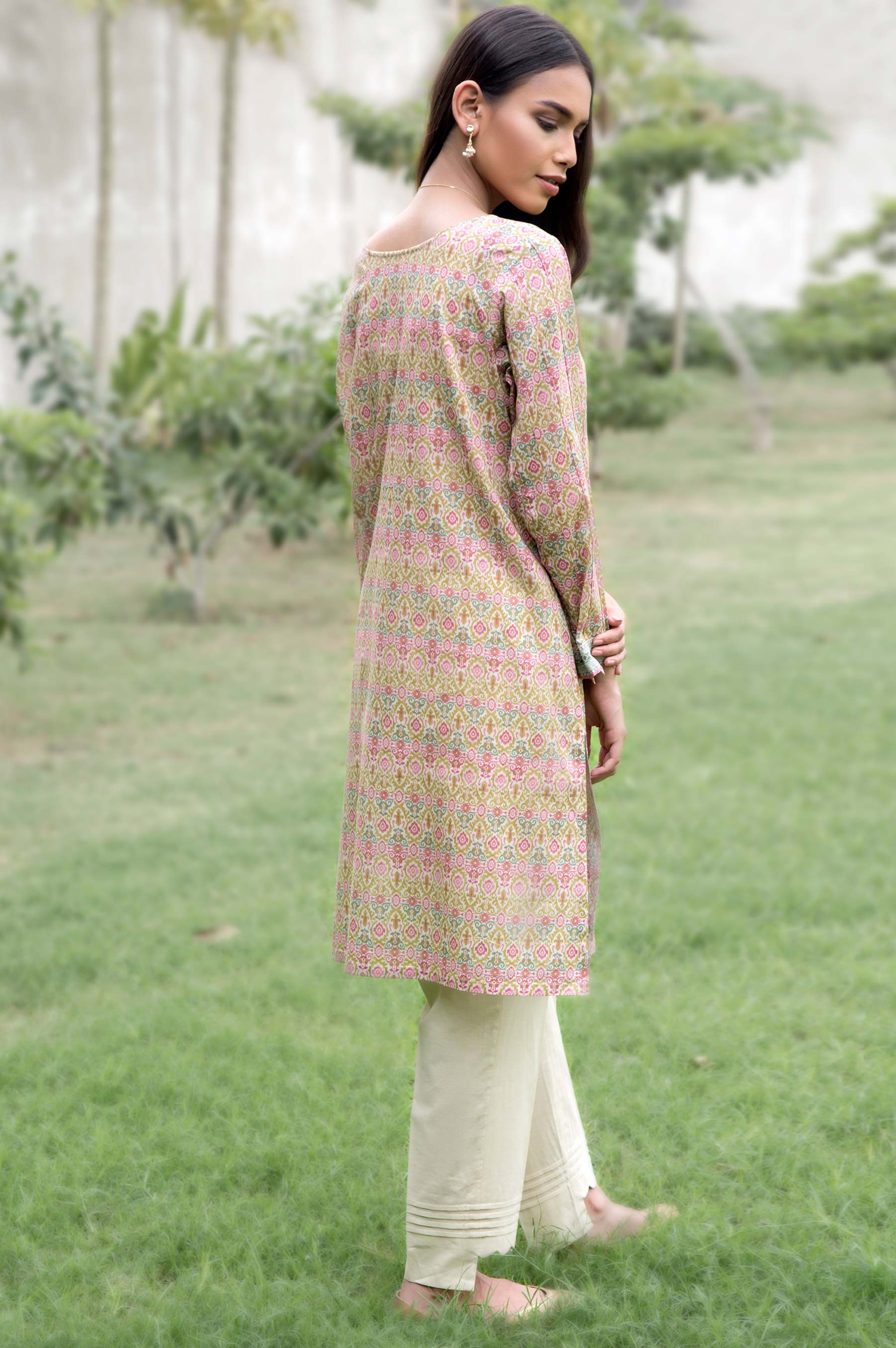 Stitched 1 Piece Printed Lawn Shirt - Image 2