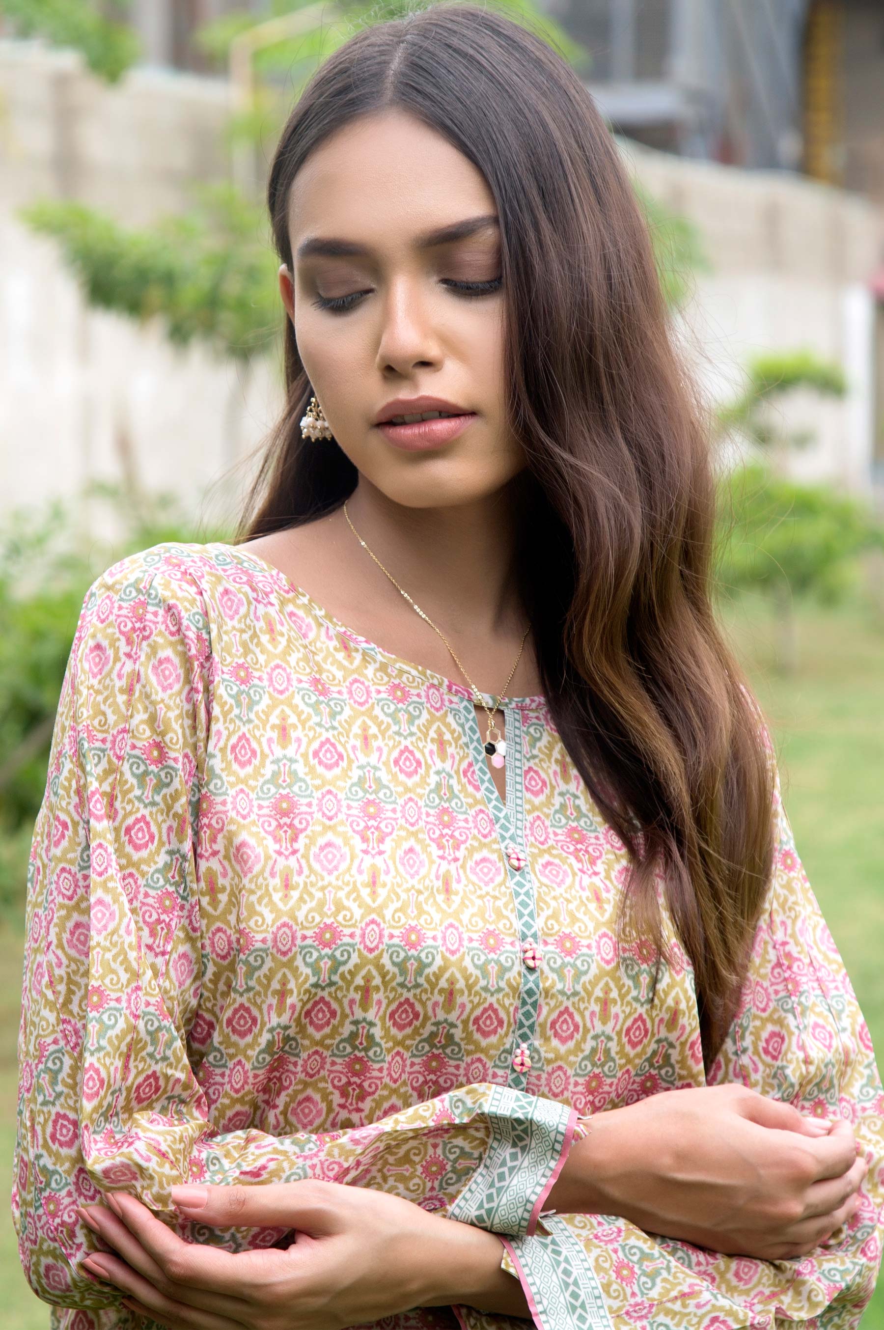 Stitched 1 Piece Printed Lawn Shirt - Image 3