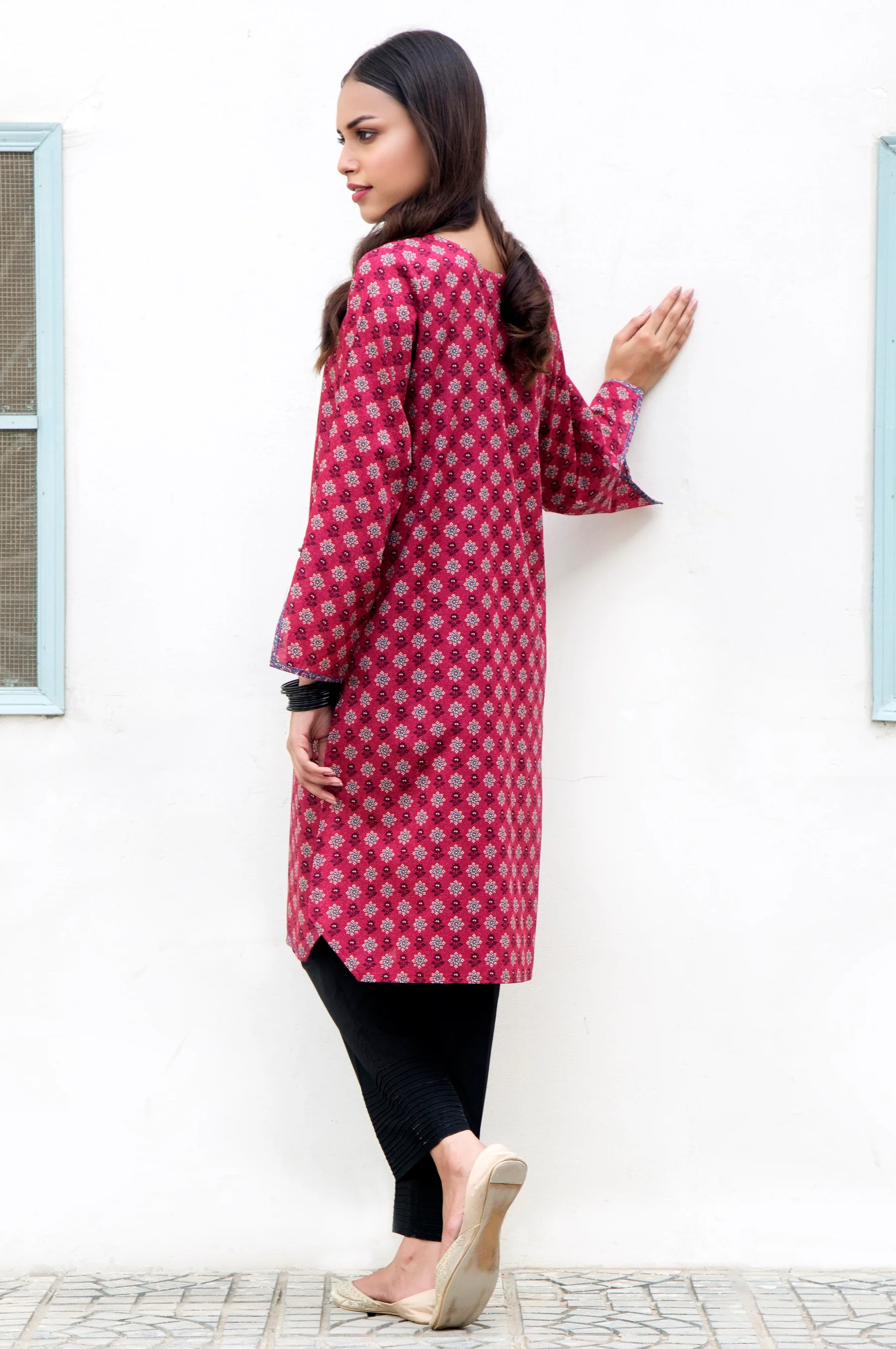 Stitched 1 Piece Printed Lawn Shirt - Image 2