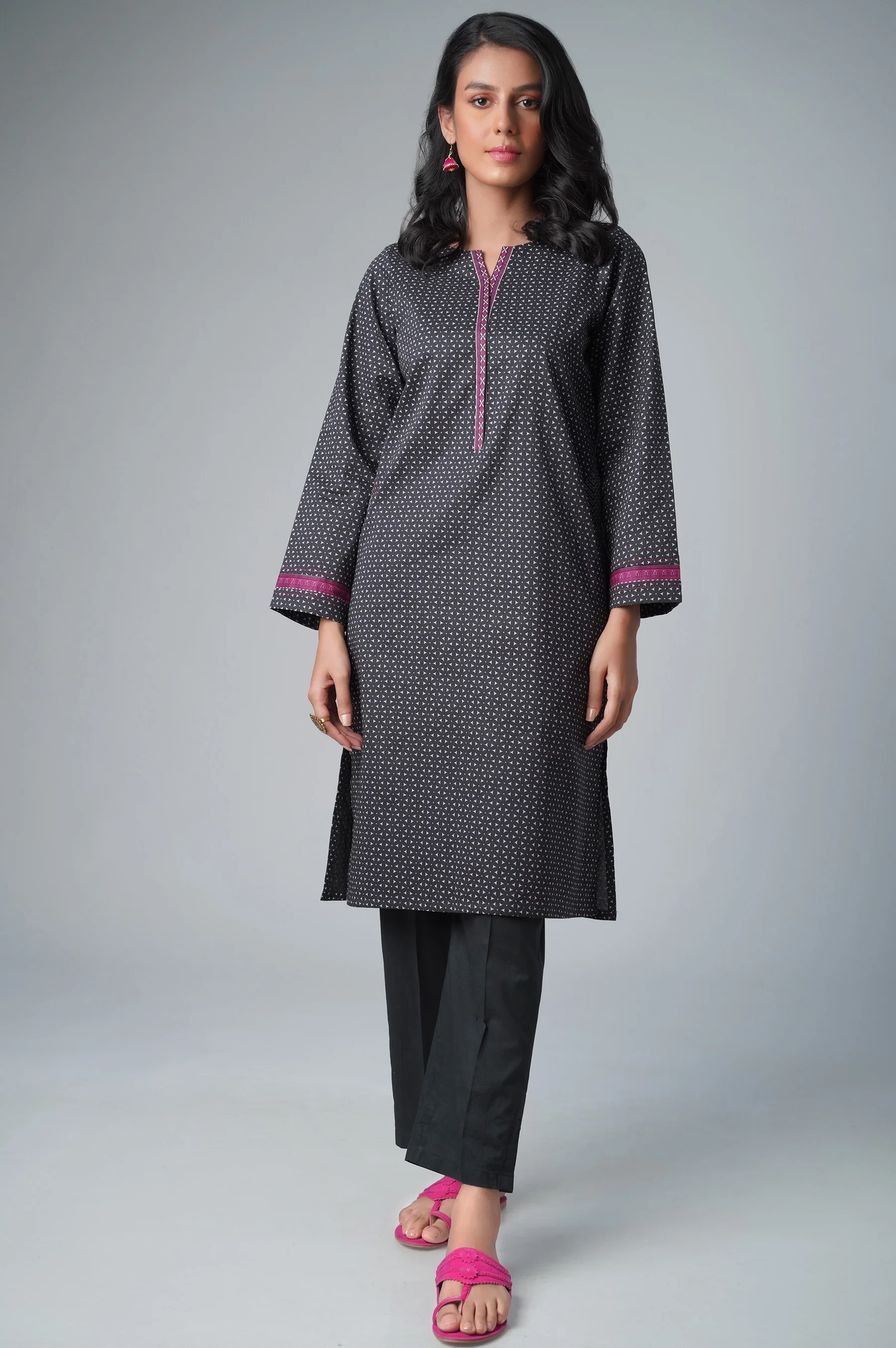 Stitched 1 Piece Printed Lawn - Image 2