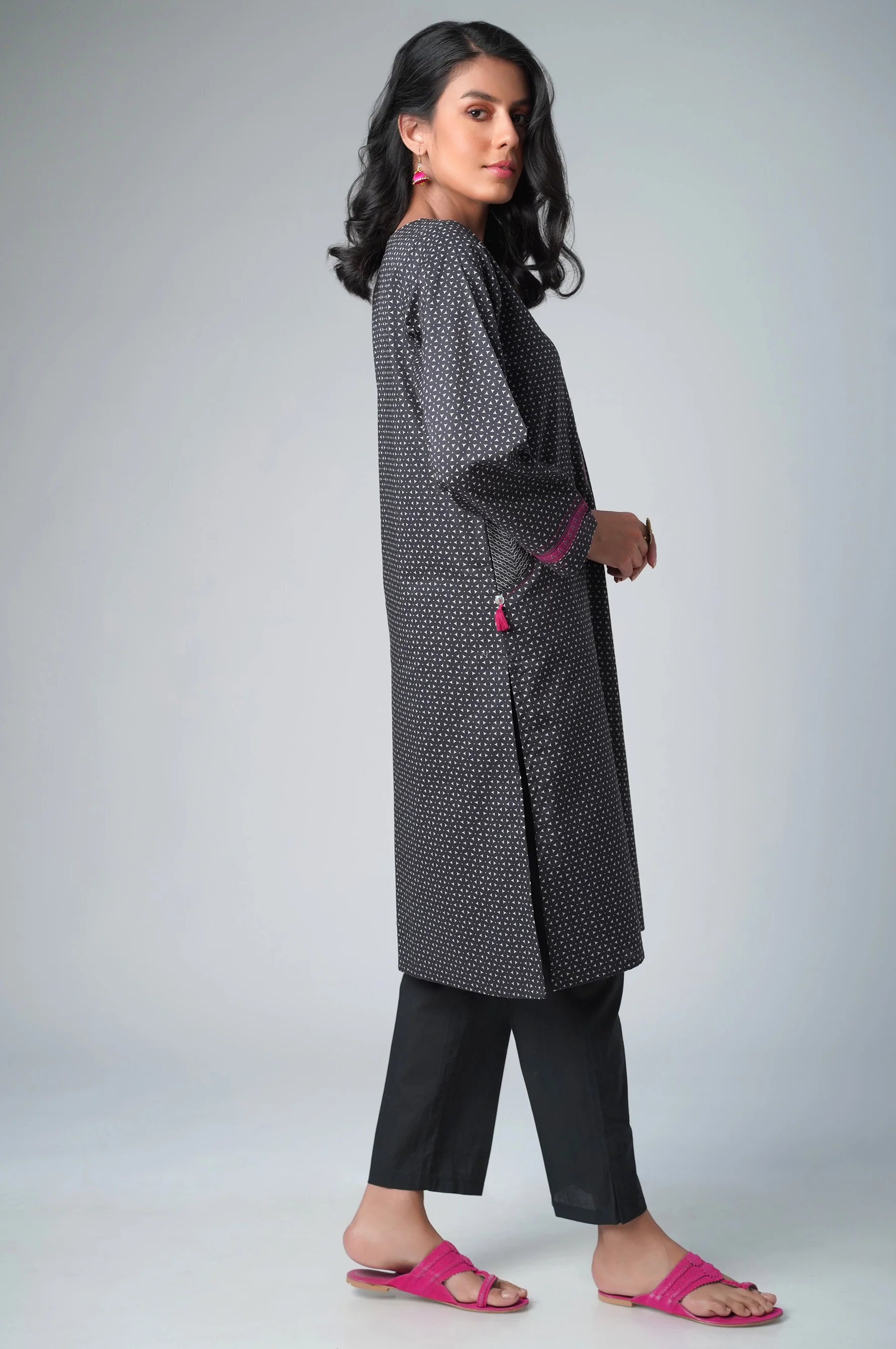 Stitched 1 Piece Printed Lawn - Image 3