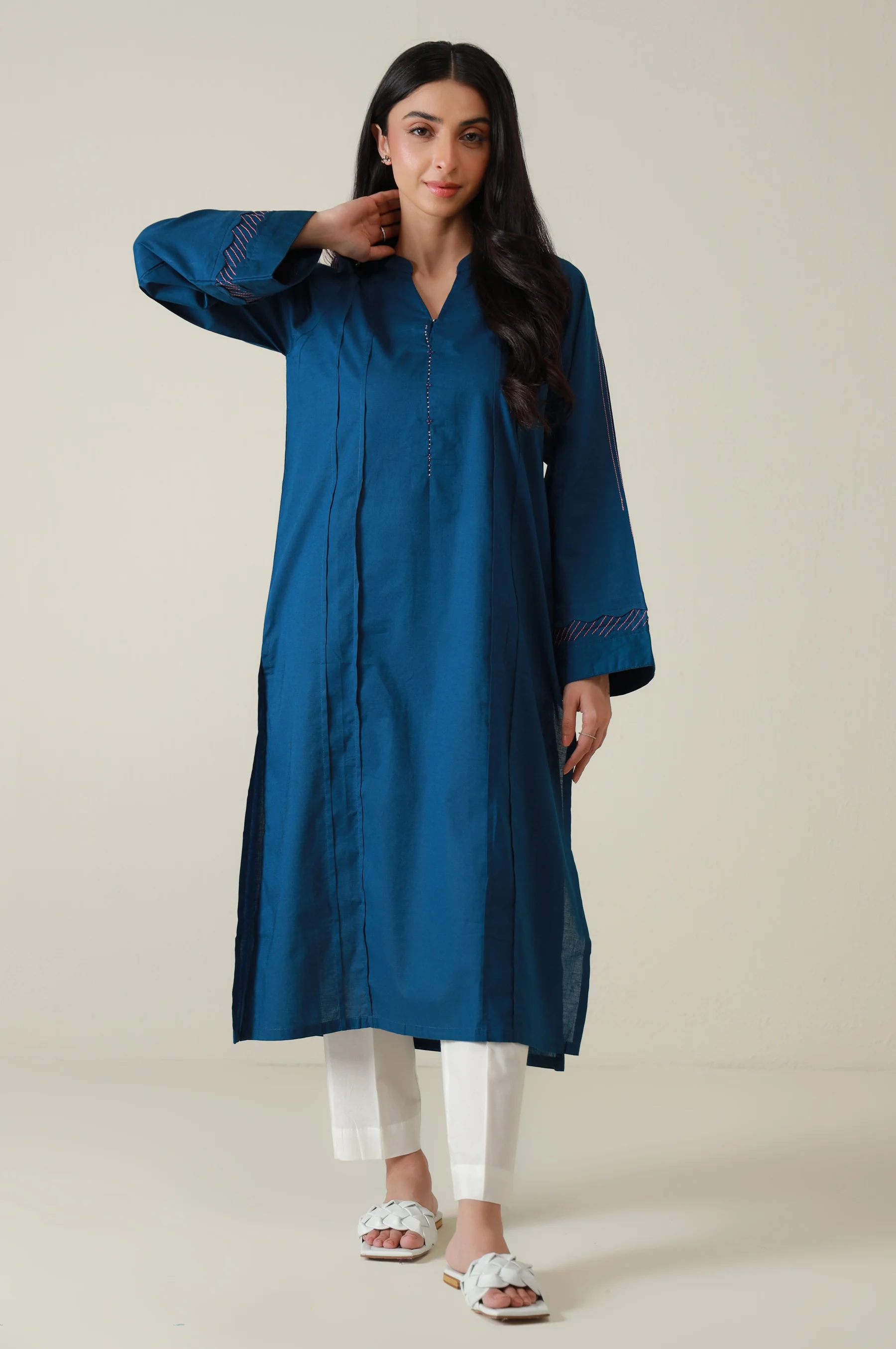 Stitched 1 Piece Printed Shirt - Image 3
