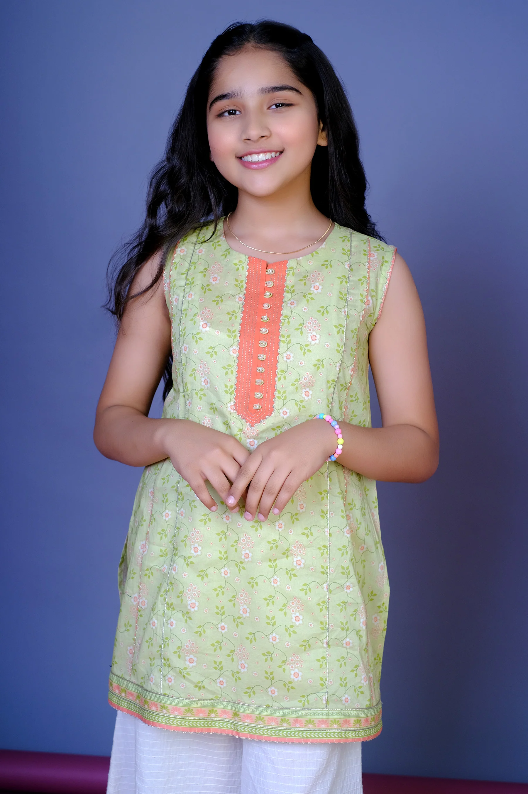 Stitched 1 Printed Lawn Shirt - Image 5