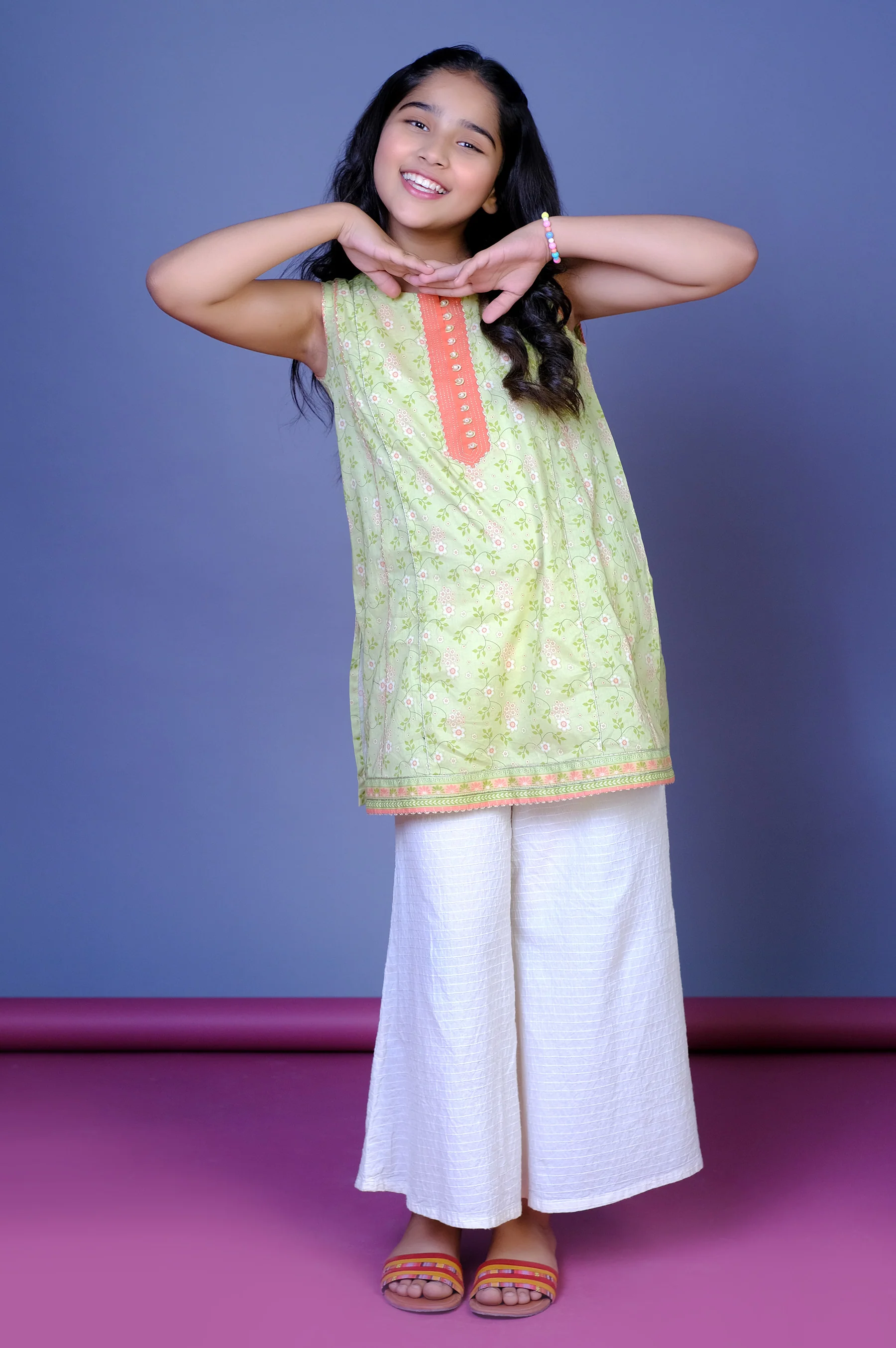Stitched 1 Printed Lawn Shirt - Image 7
