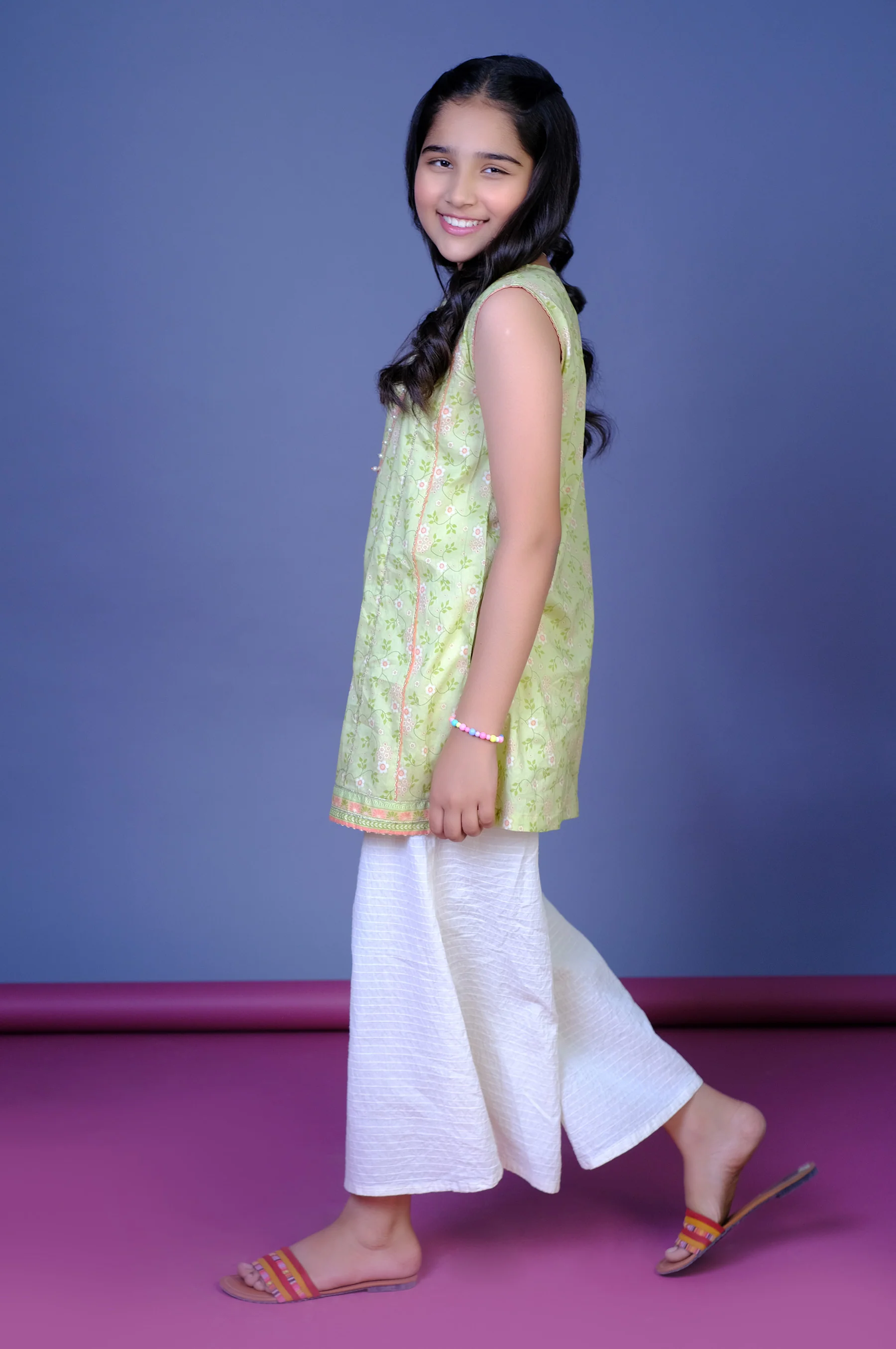 Stitched 1 Printed Lawn Shirt - Image 8