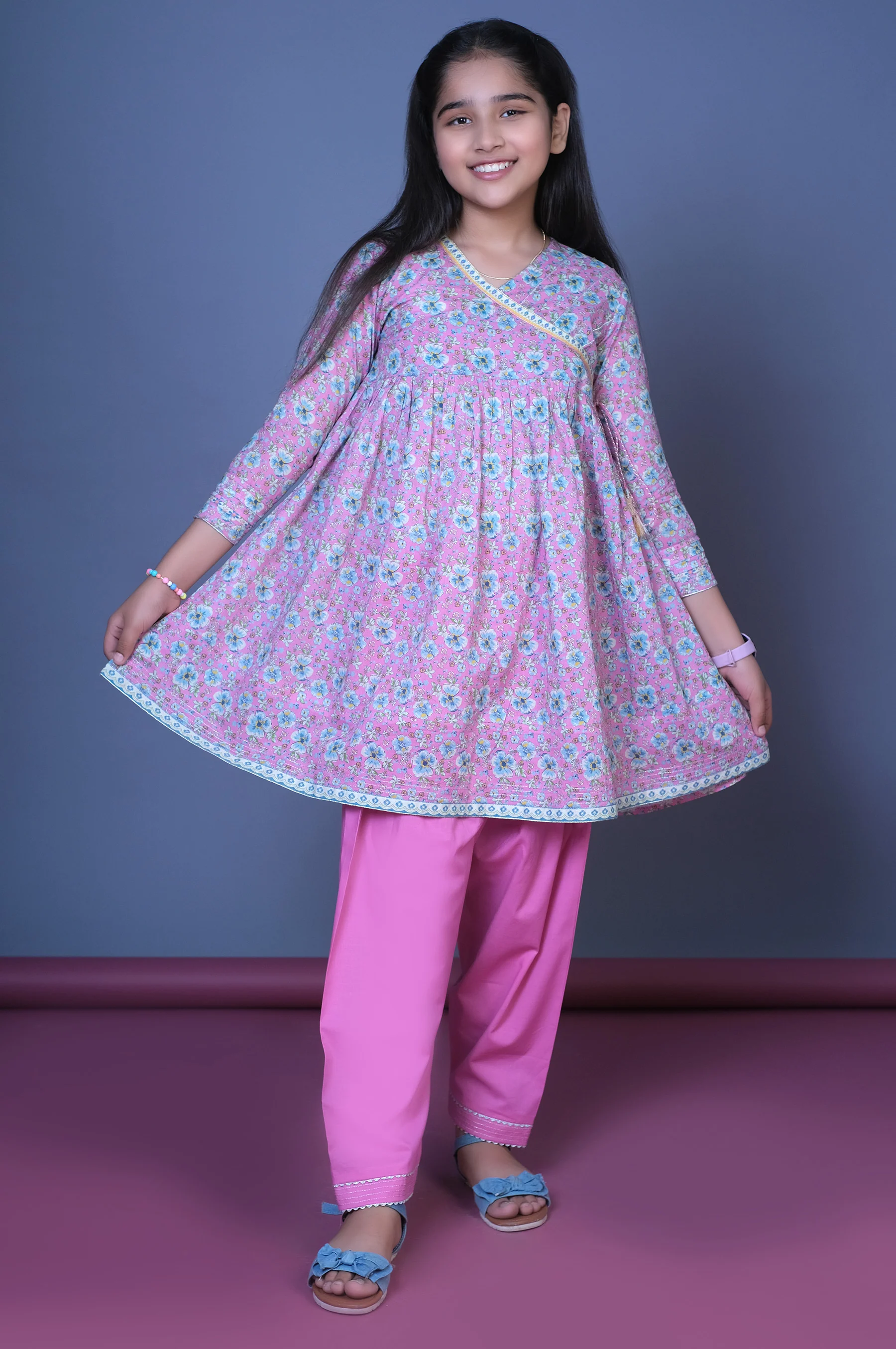 Stitched 1 Printed Lawn Shirt - Image 2