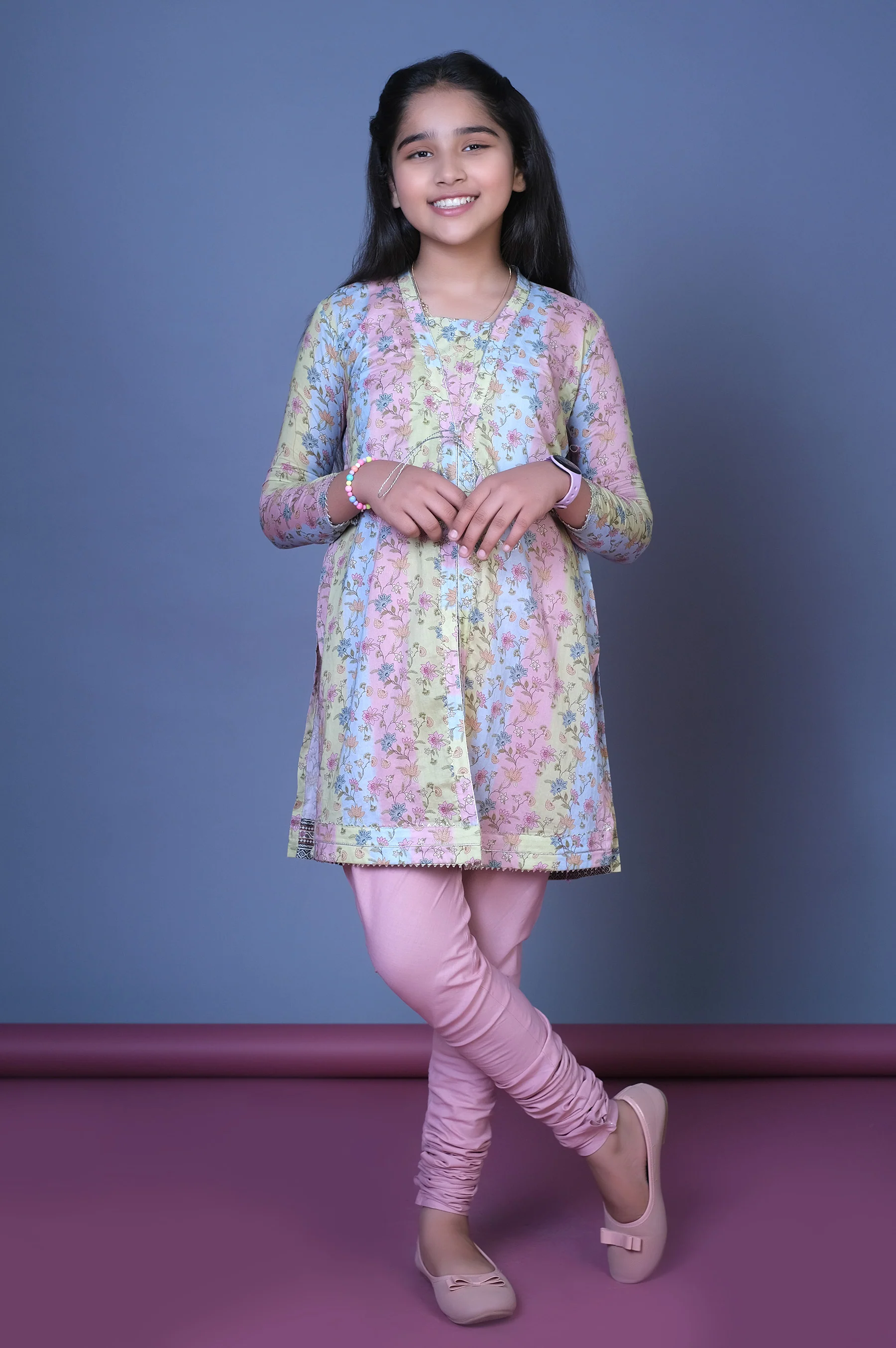 Stitched 1 Printed Lawn Shirt - Image 2